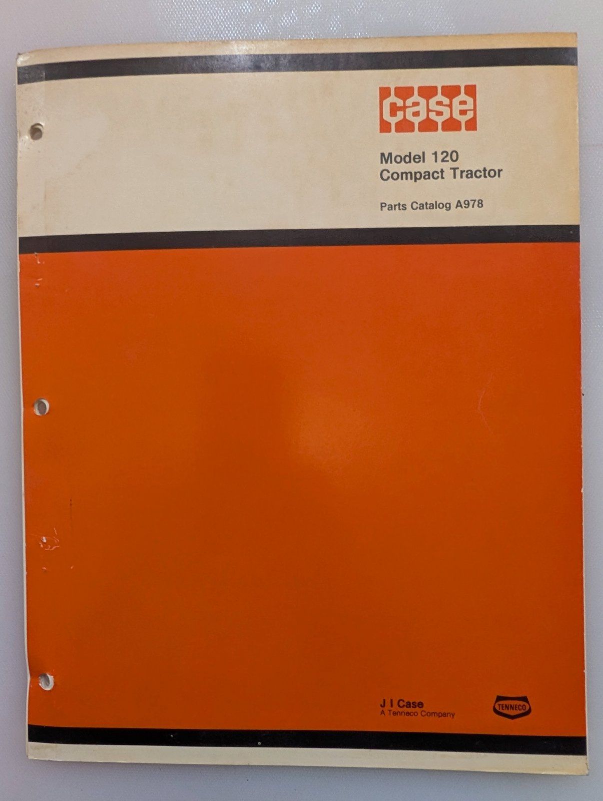 A978 PC: 120 COMPACT TRACTOR - Ingersoll/Case Tractor Part