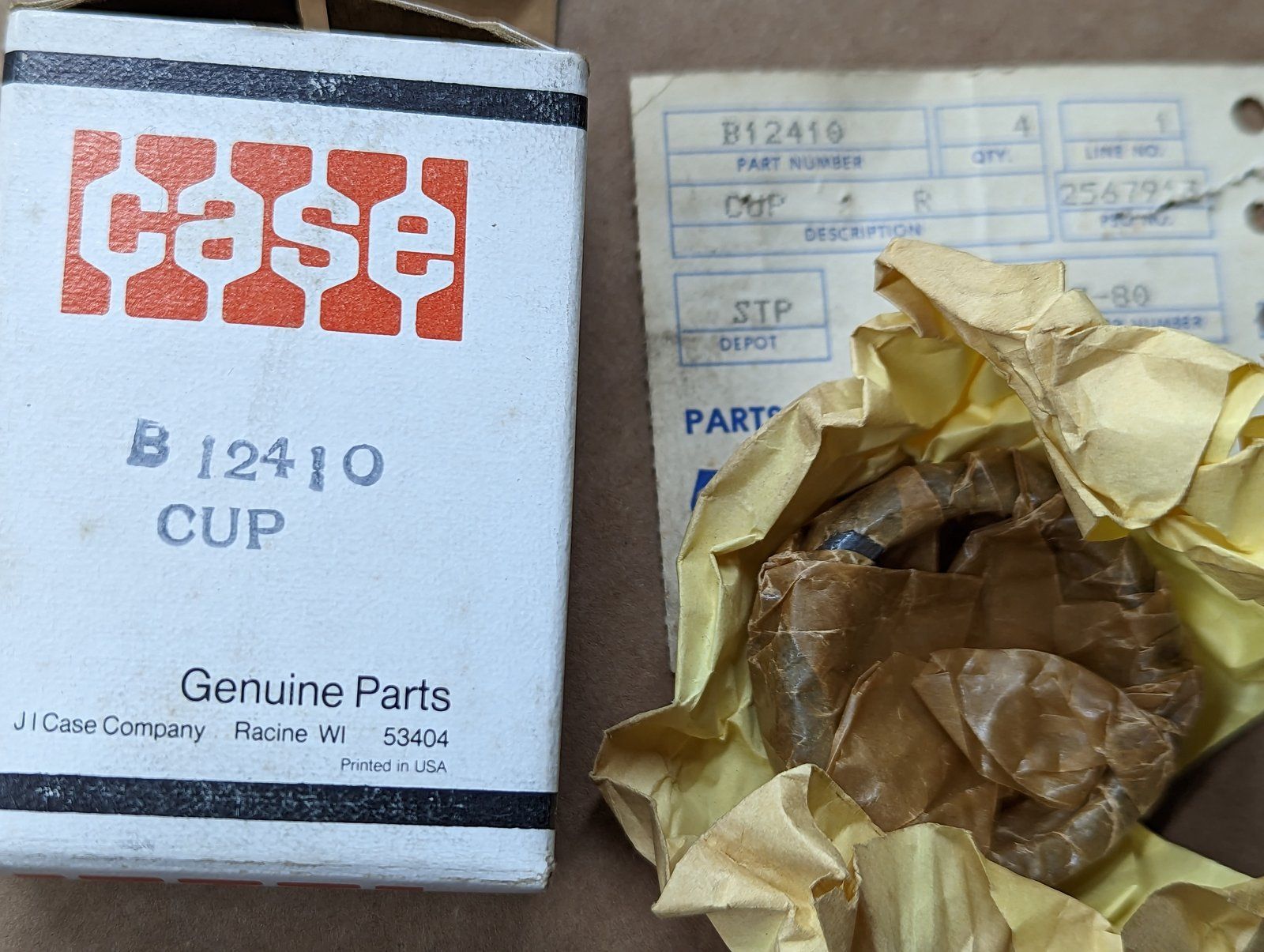 B12410 BEARING - CUP 1.782" OD - Ingersoll/Case Tractor Part