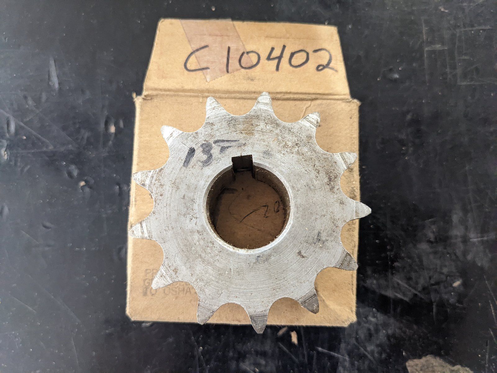 C10402 DRIVE SPROCKET - TILLER MOTOR 13T - Ingersoll/Case Tractor Part