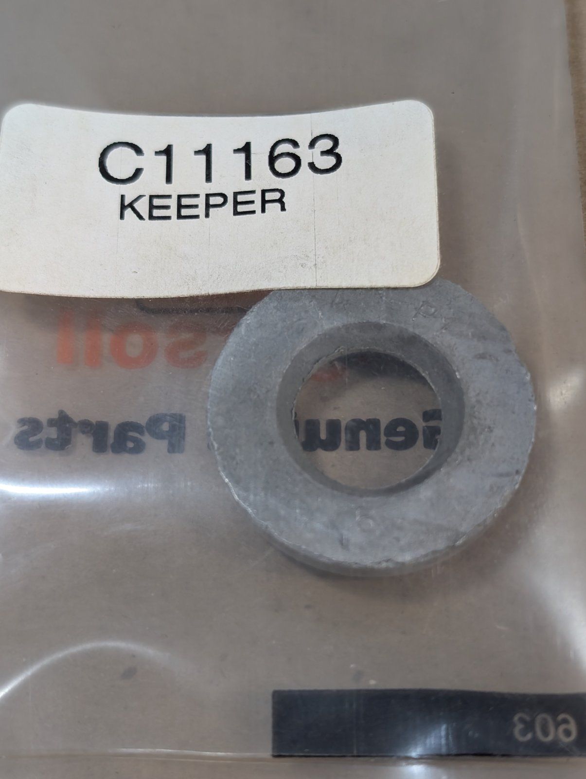 C11163 KEEPER - SHIFT LEVER 108 2110 TECUMSEH 784094 - Ingersoll/Case Tractor Part