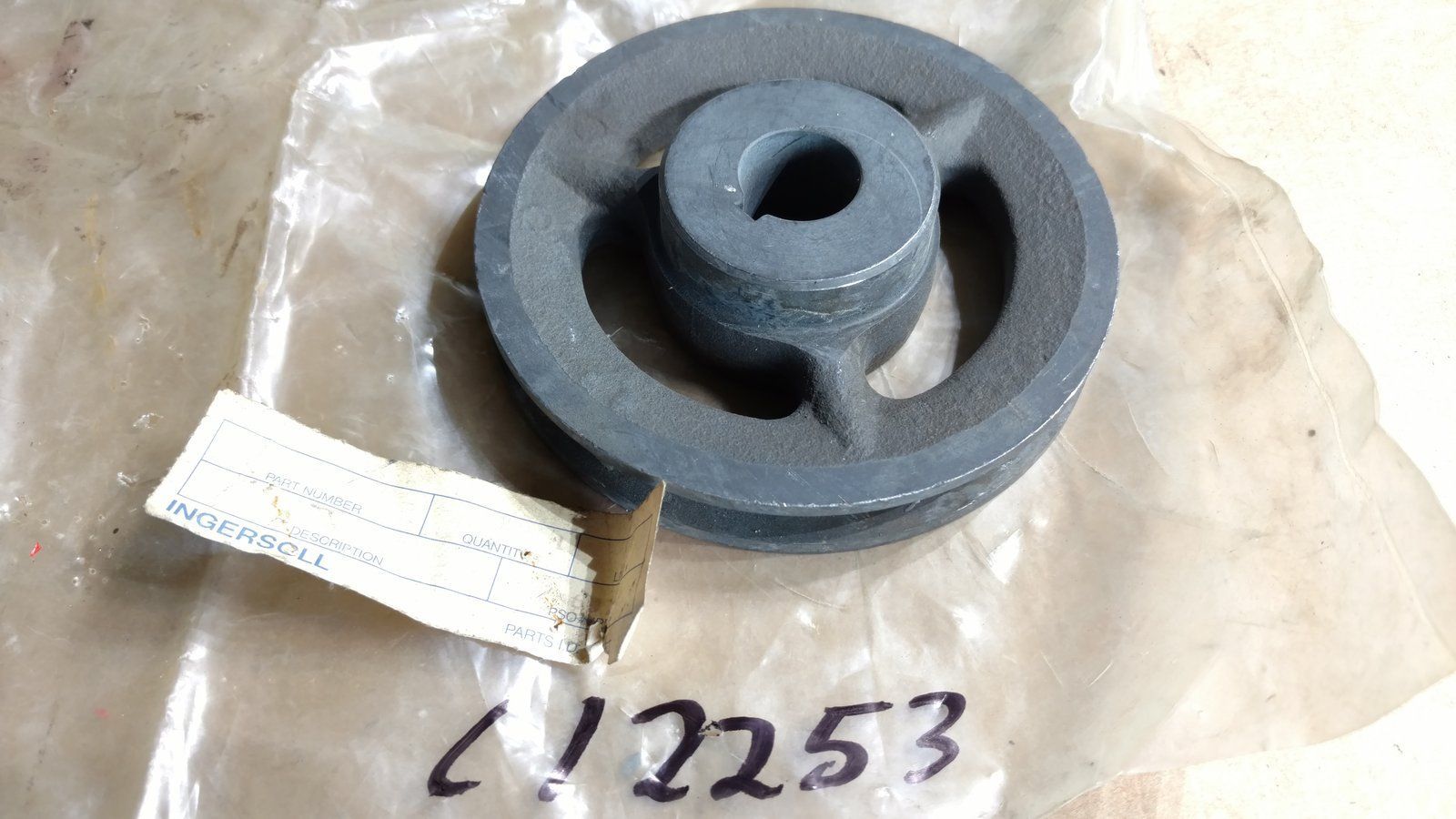 C12253 PULLEY - V "3L" 4.17 X.75 HUB - Ingersoll/Case Tractor Part