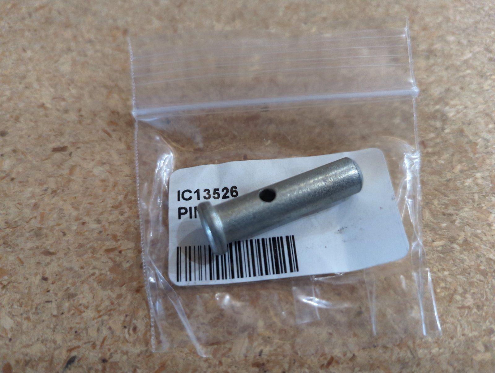 C13526 PIN-CLEVIS 3/8x1.5 W/HOLE ZP - Ingersoll/Case Tractor Part