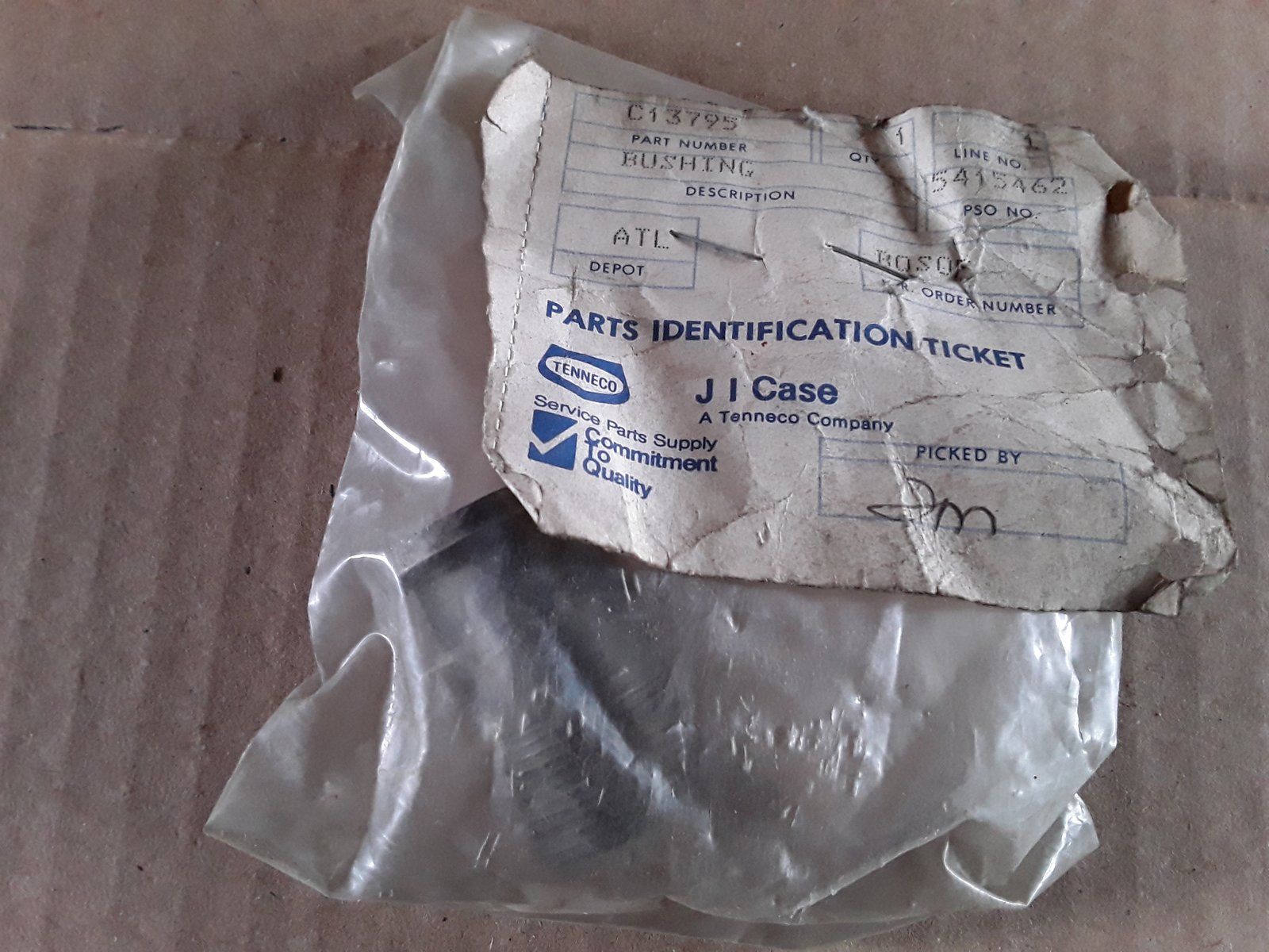C13795 BUSHING - Ingersoll/Case Tractor Part