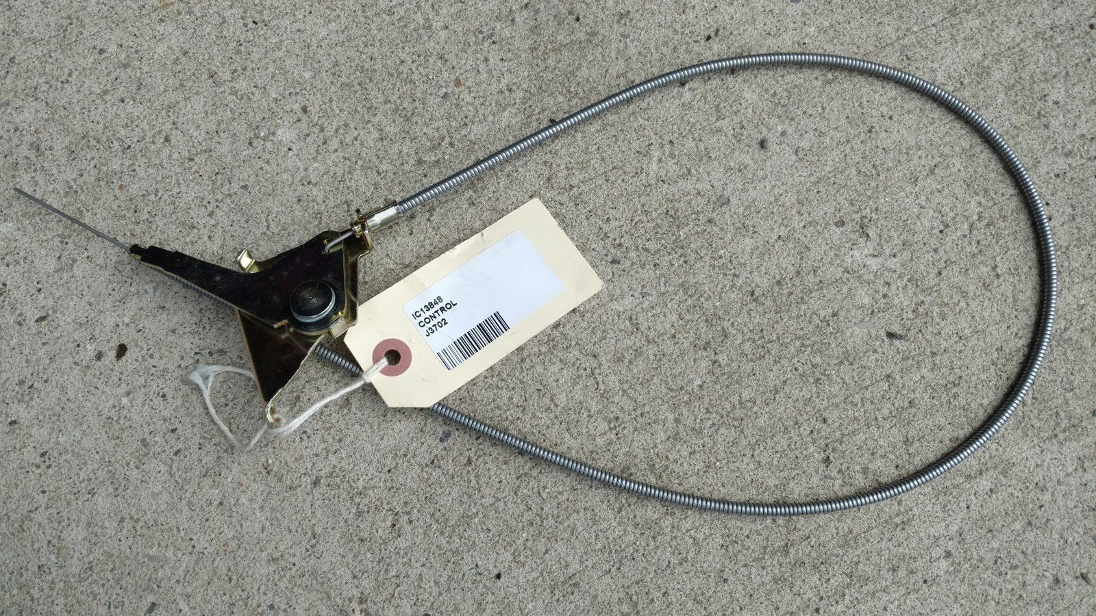 C13848 CONTROL - THROTTLE - Ingersoll/Case Tractor Part