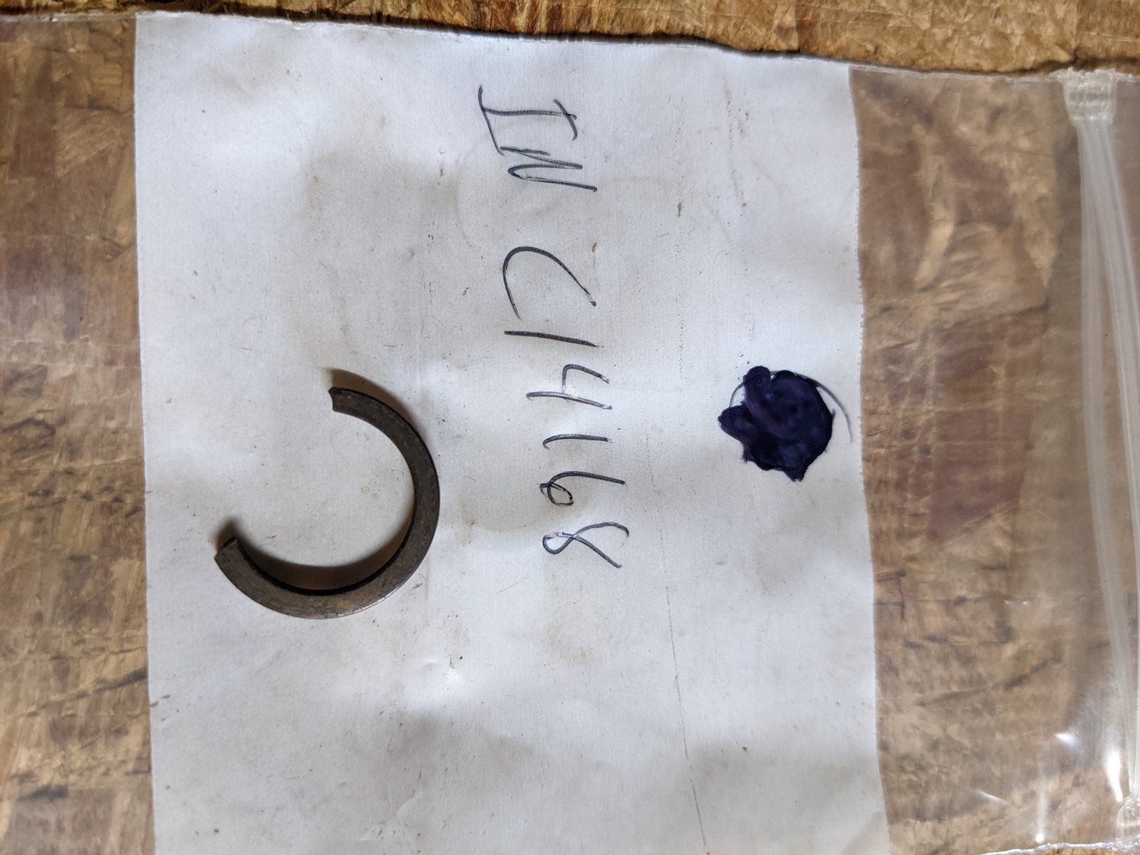 C14168 RING-RETAINING "C".579idX.078 - Ingersoll/Case Tractor Part
