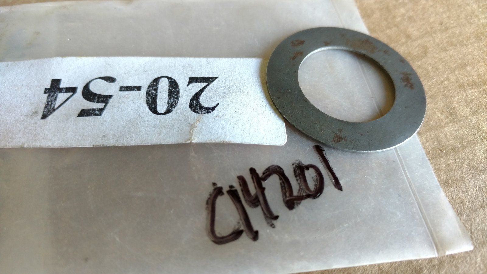 C14201 WASHER - .890x1.50x.032 PLAIN 20-54 - Ingersoll/Case Tractor Part