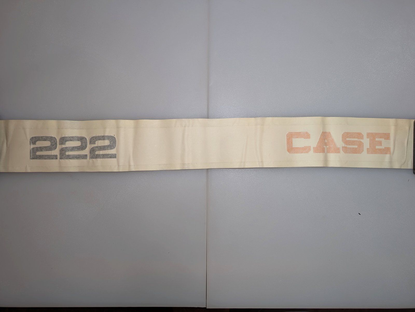 C14551 DECAL HOOD RH 222 - Ingersoll/Case Tractor Part