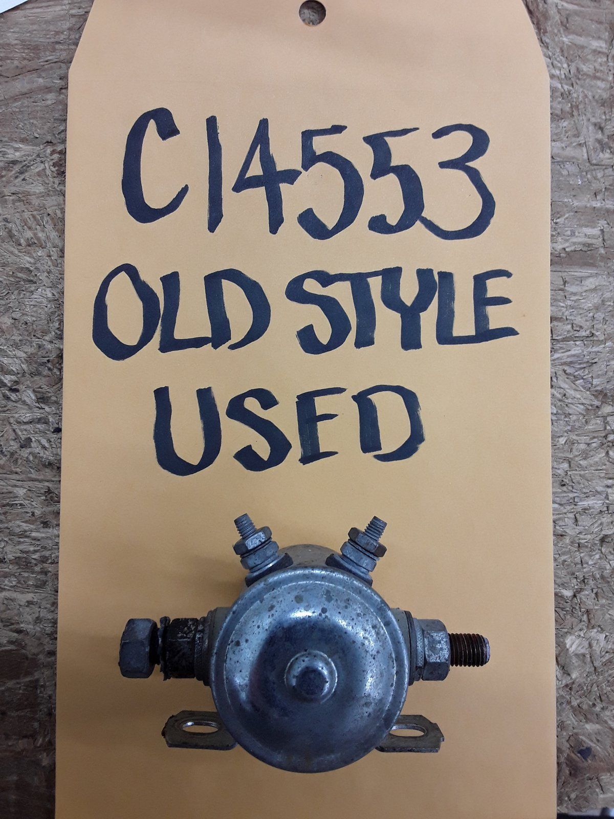 C14553 USED SOLENOID - OLD STYLE - Ingersoll/Case Tractor Part