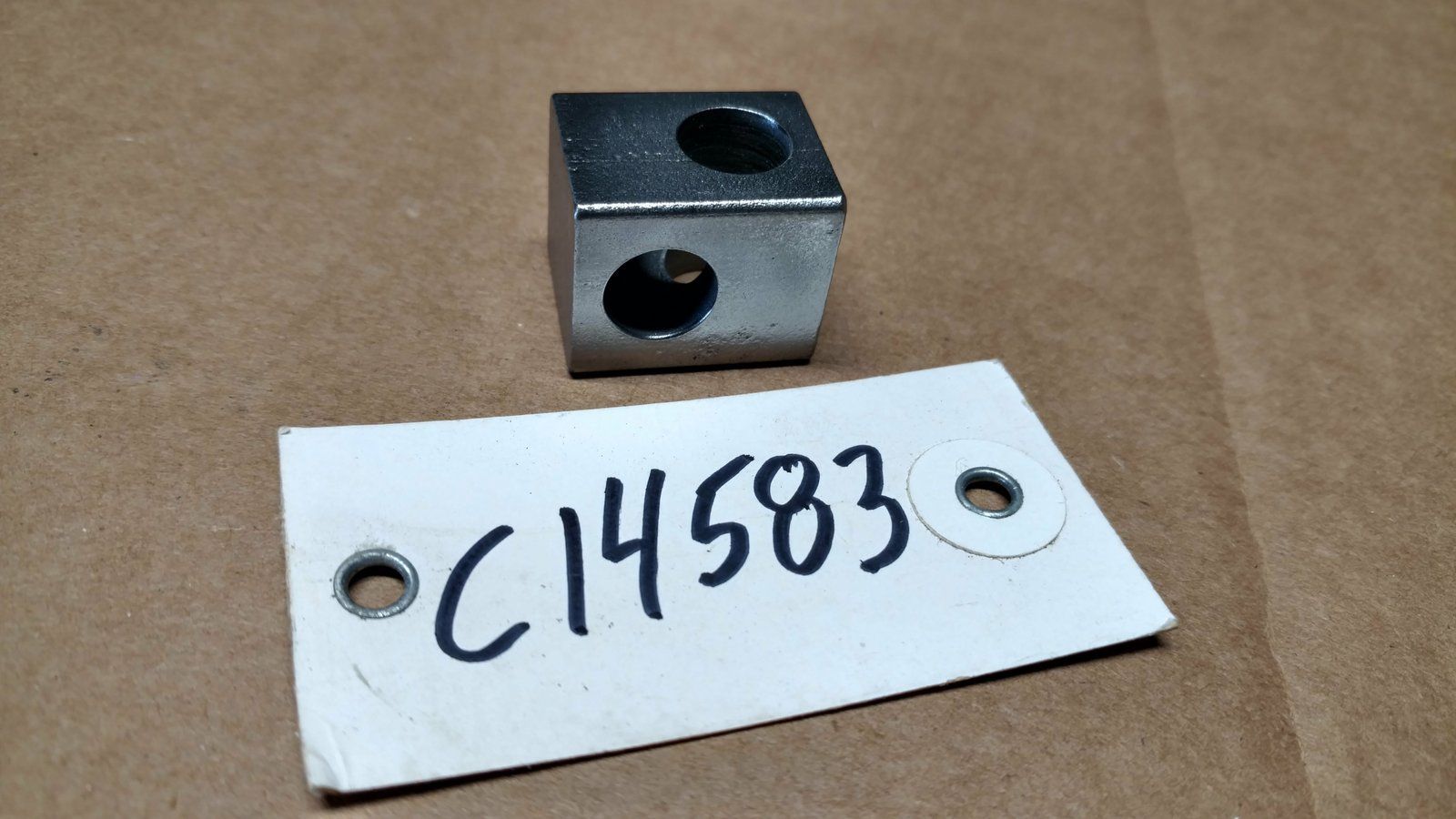 C14583 BLOCK JOINT - SNOWBLOWER CRANK ROD - Ingersoll/Case Tractor Part
