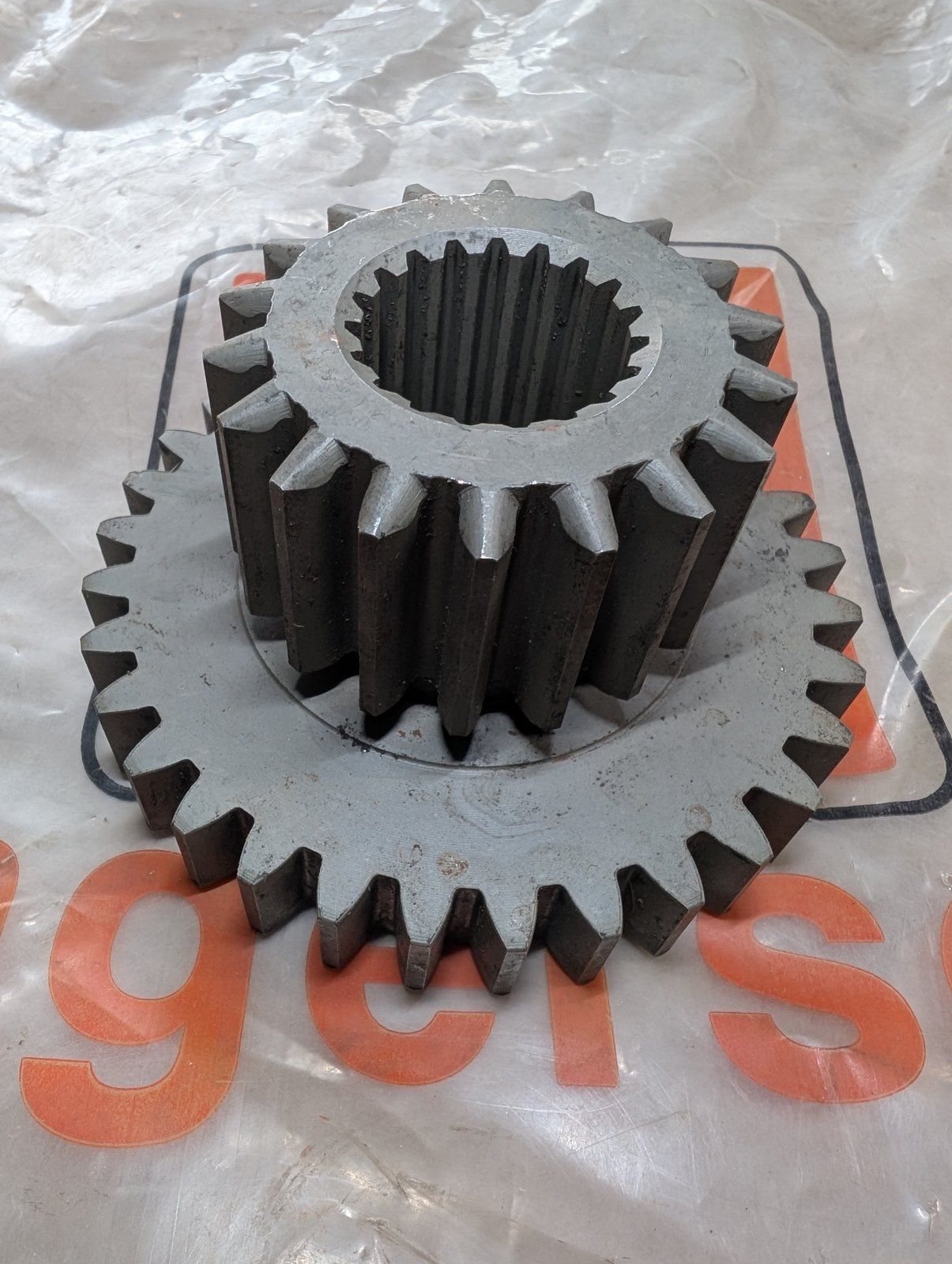 C14644 GEAR - PINION CLUSTER C26323 - Ingersoll/Case Tractor Part