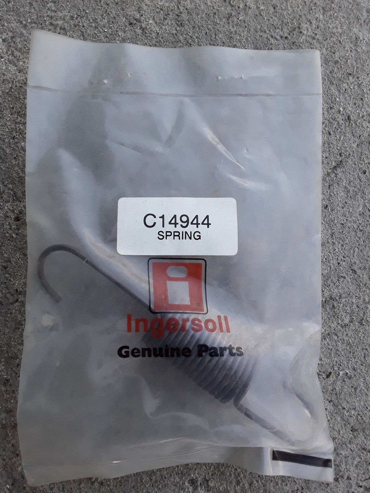 C14944 SPRING - BRAKE LOCK (S) - Ingersoll/Case Tractor Part