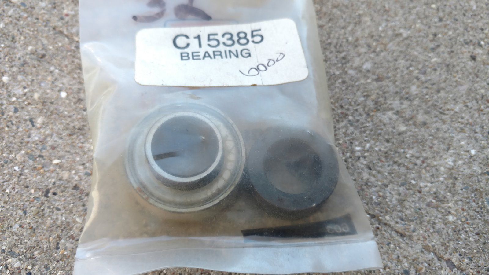 C15385 BEARING 5/8 BORE W/COLLAR - Ingersoll/Case Tractor Part