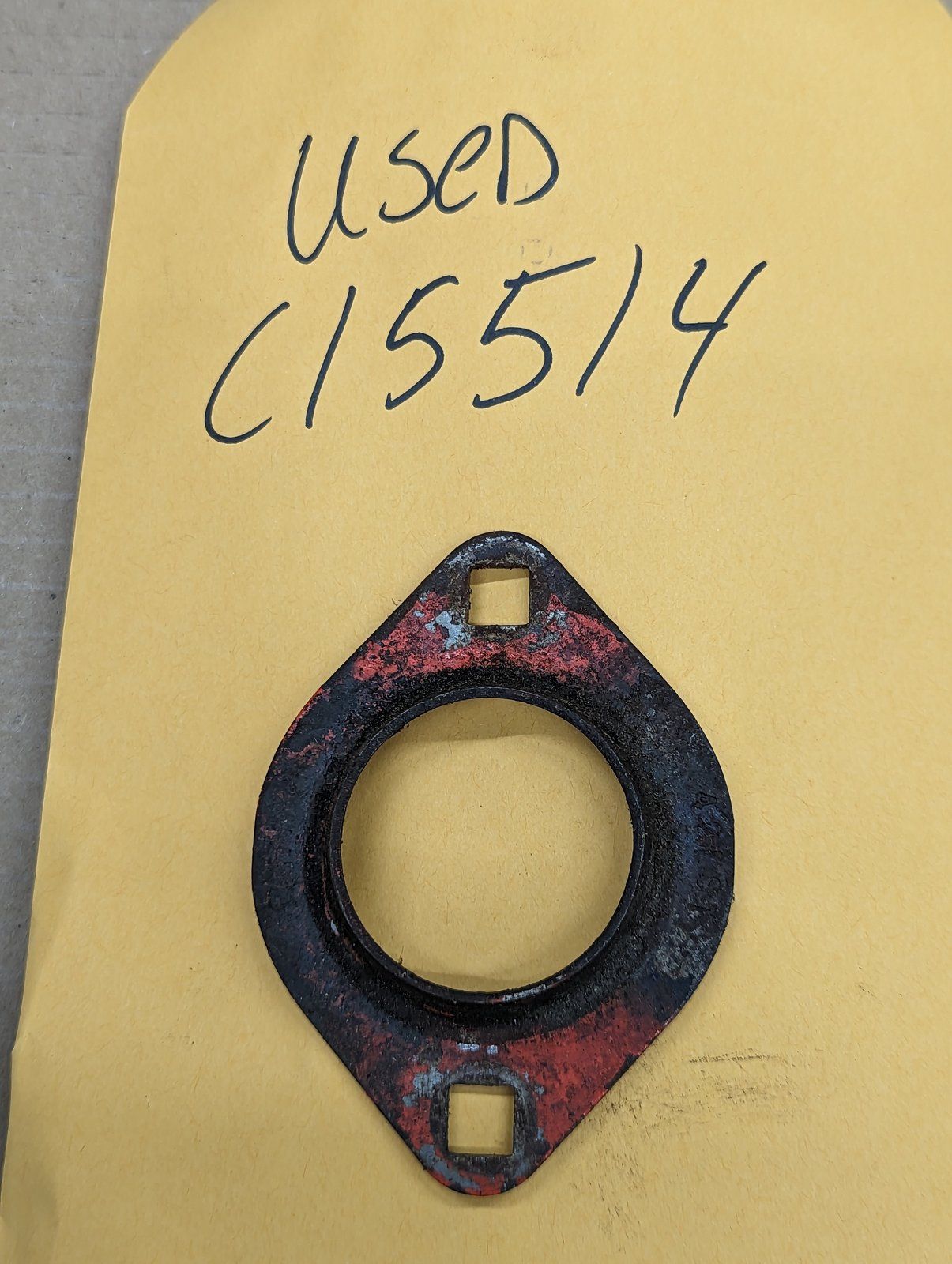 C15514 USED FLANGETTE - 42LST (FITS OLD SMALLER DIAMETER C14419 BEARING) - Ingersoll/Case Tractor Part