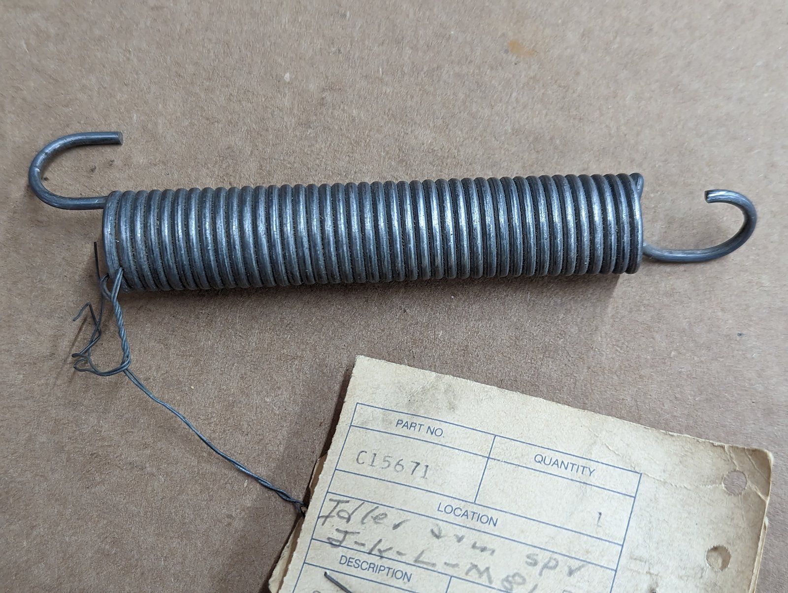 C15671 SPRING CLUTCH - Ingersoll/Case Tractor Part