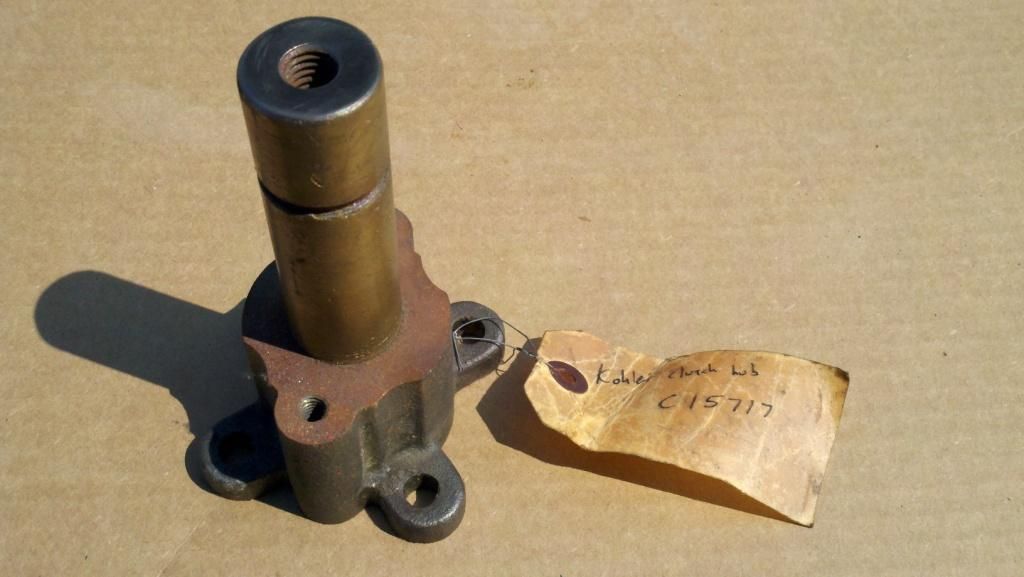 C15717 HUB - CLUTCH KOHLER - Ingersoll/Case Tractor Part