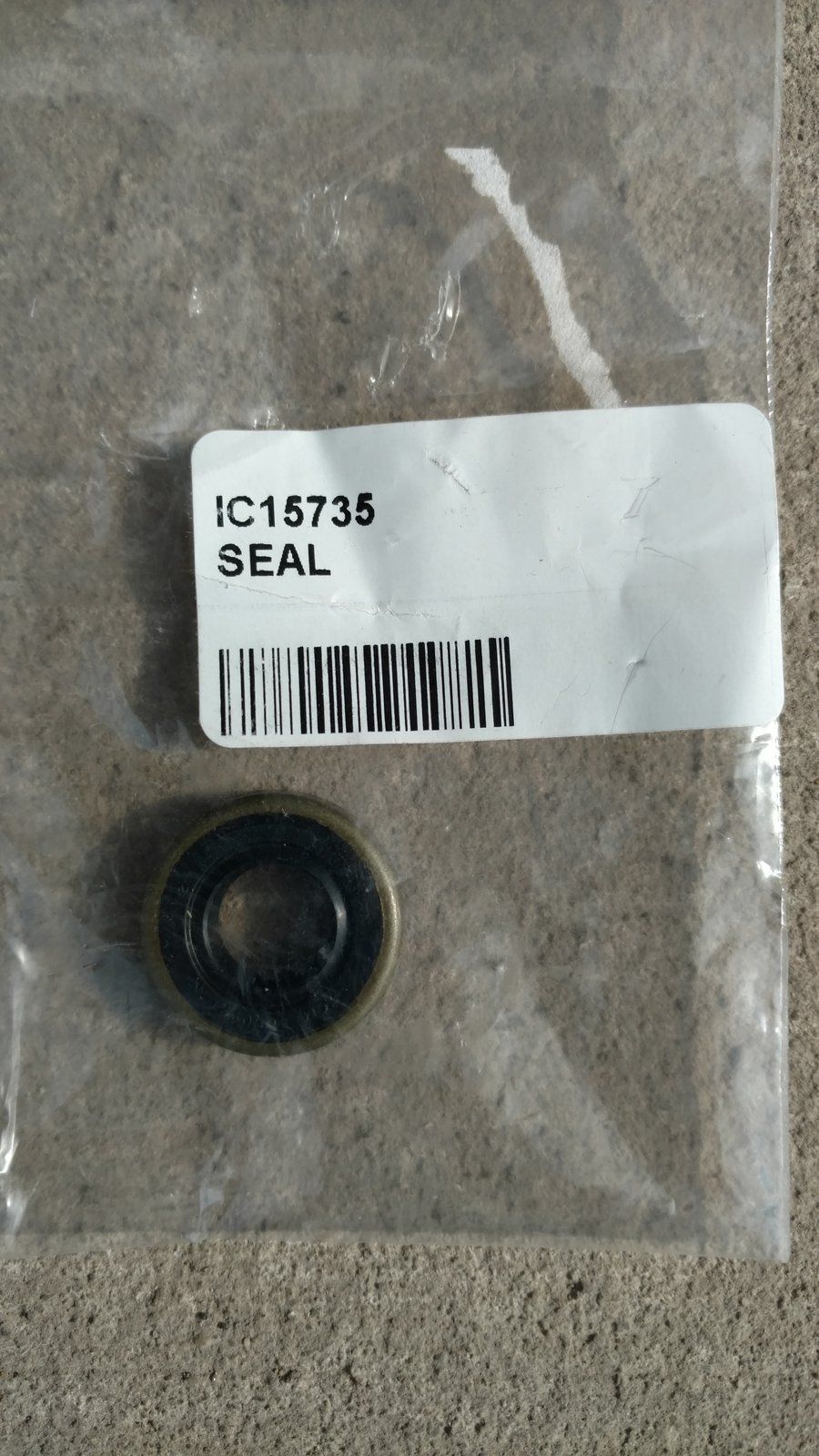 C15735 SEAL-HYD PUMP SHAFT 1/2