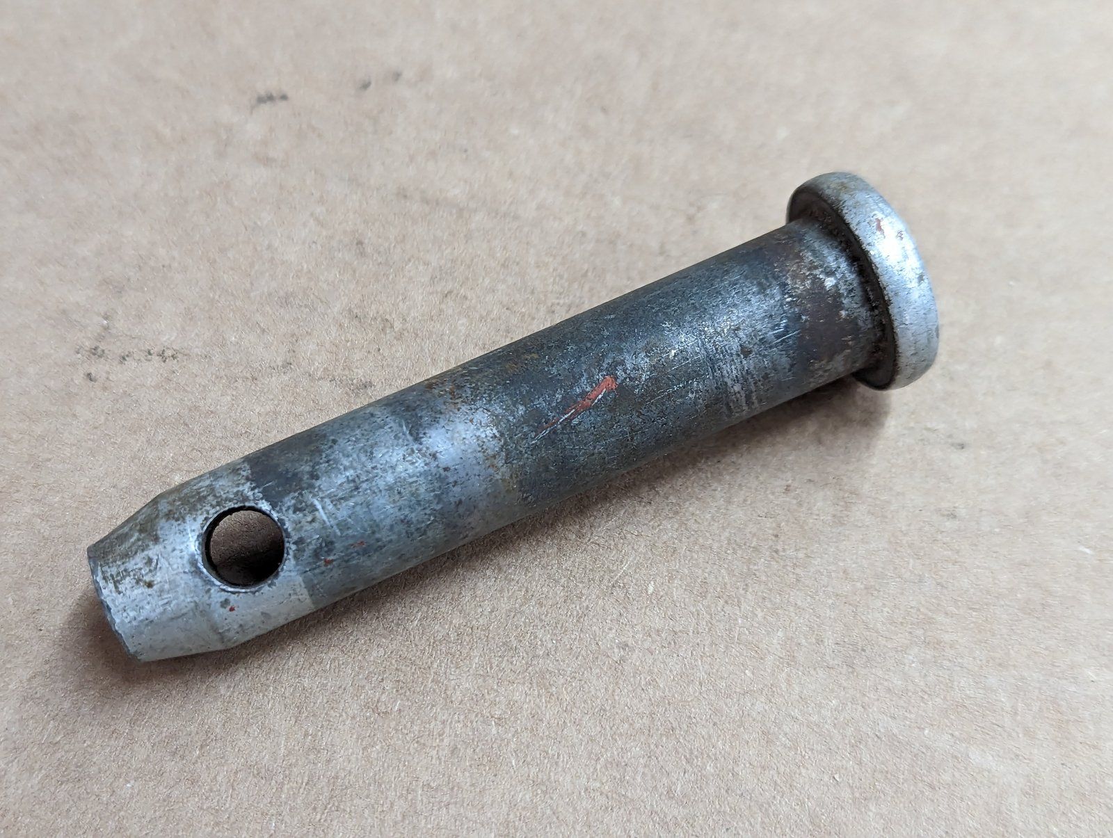C16128 USED PIN -CLEVIS (SPECIAL).621/.625 - Ingersoll/Case Tractor Part