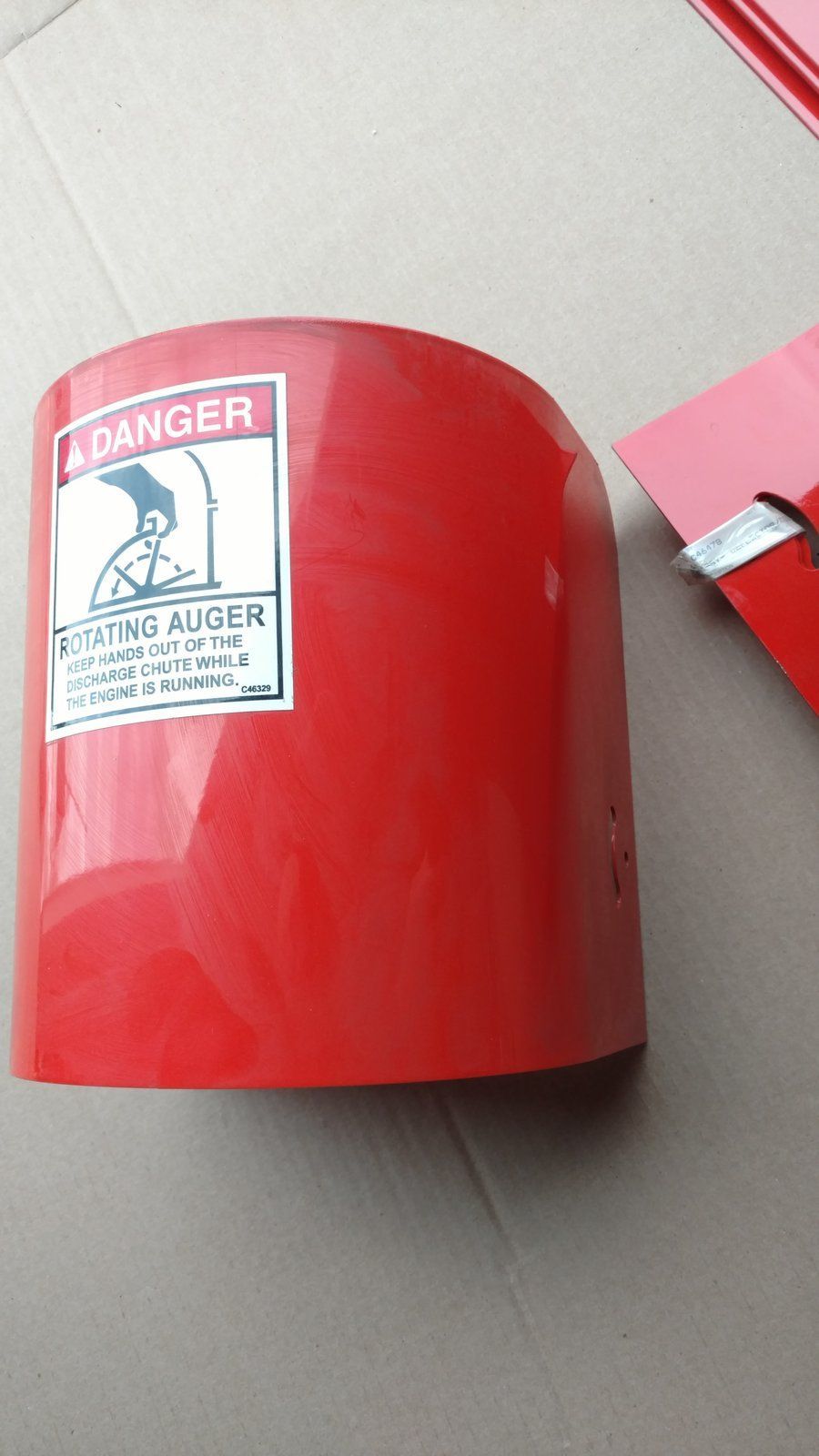 C16940 DEFLECTOR - CHUTE SNOWBLOWER C46478 - Ingersoll/Case Tractor Part