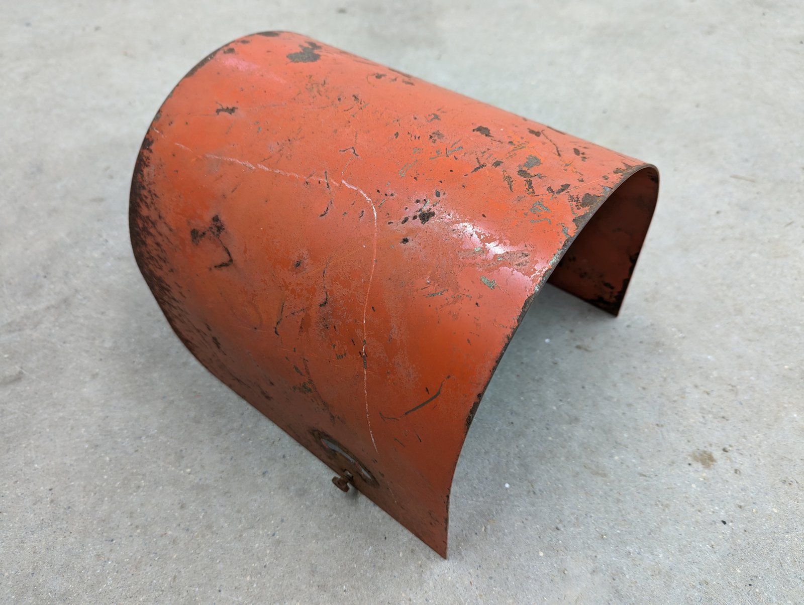 C16940 USED SNOW BLOWER DEFECTOR C46478 - Ingersoll/Case Tractor Part