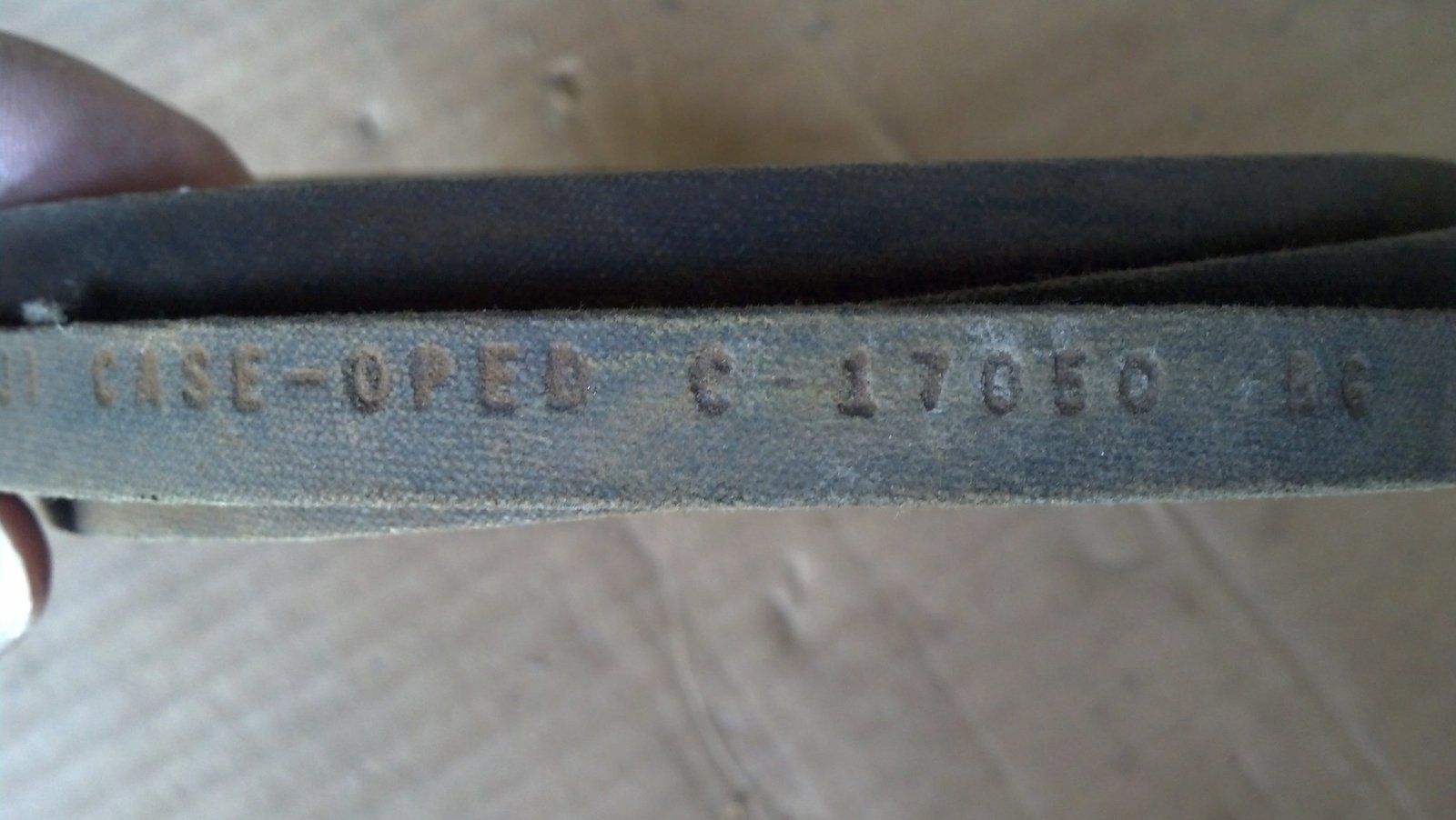 C17050 BELT C23807 - Ingersoll/Case Tractor Part