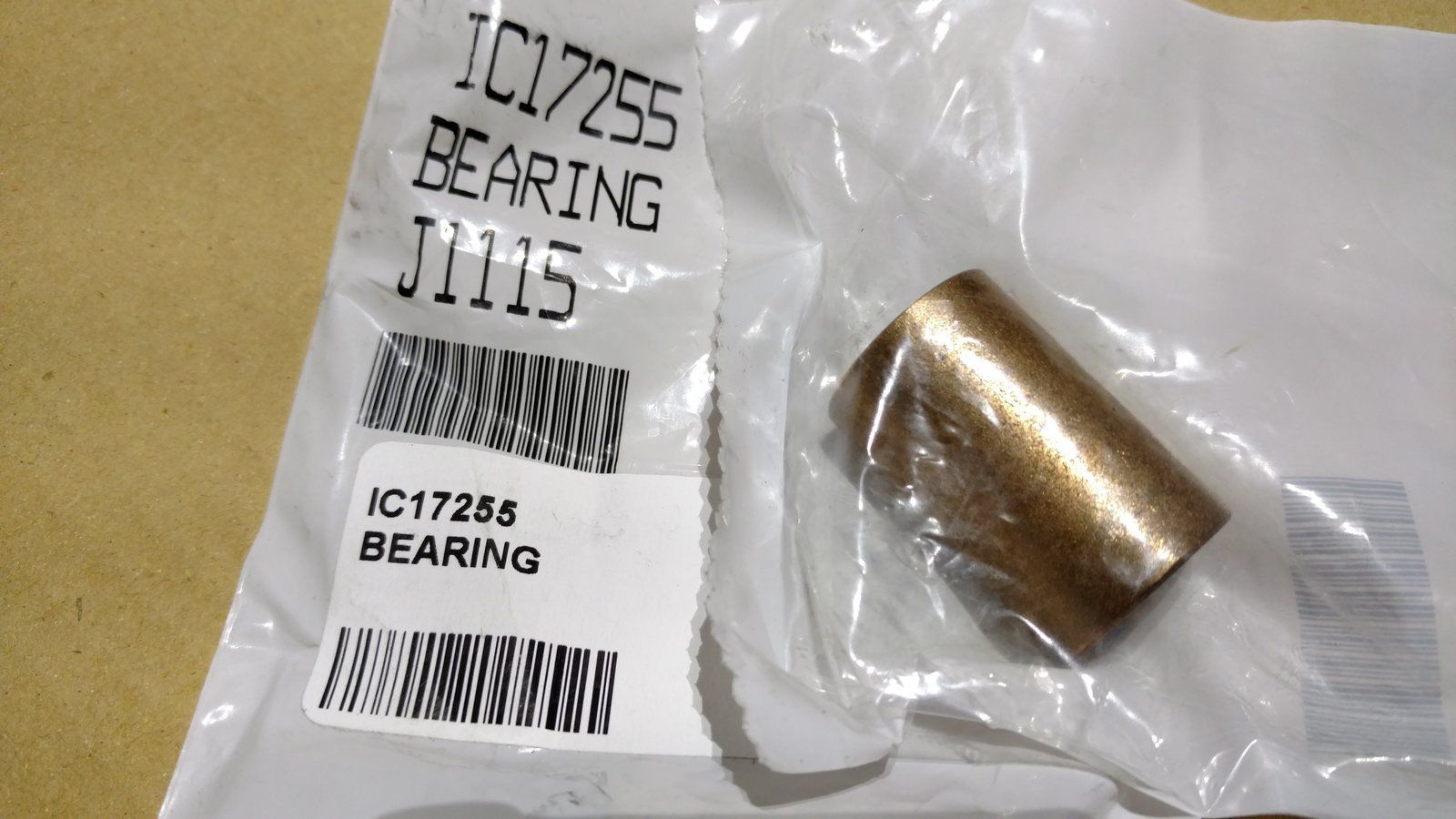 C17255 BEARING - SLEEVE 600 SERIES PINION GEAR - Ingersoll/Case Tractor Part