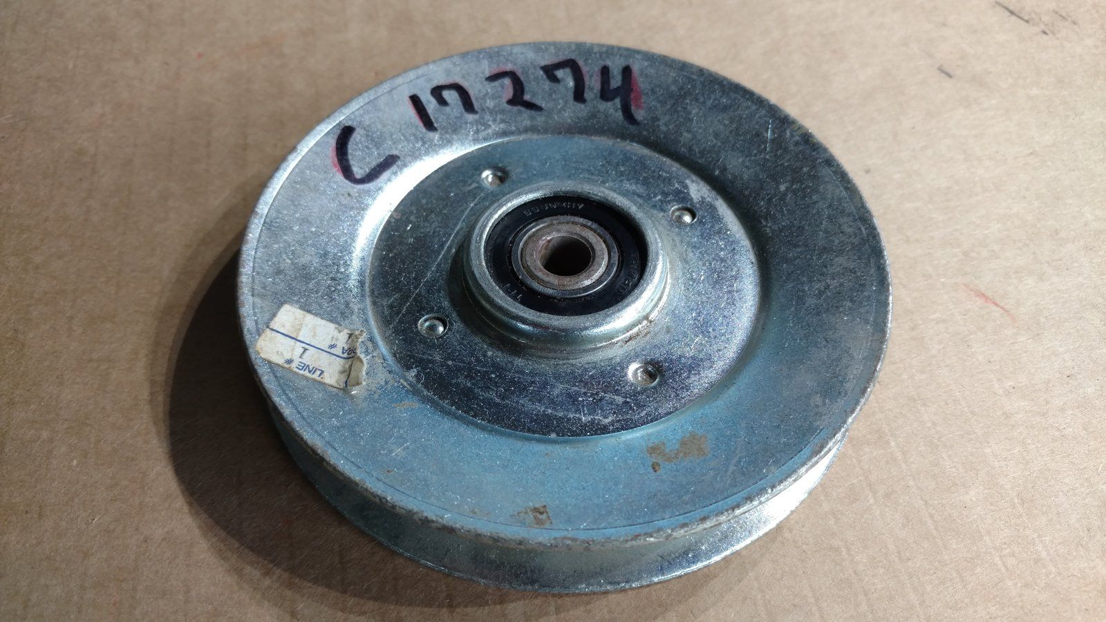 C17274 PULLEY V-IDLER "A-B"4.50x.39 H41 J41 - Ingersoll/Case Tractor Part