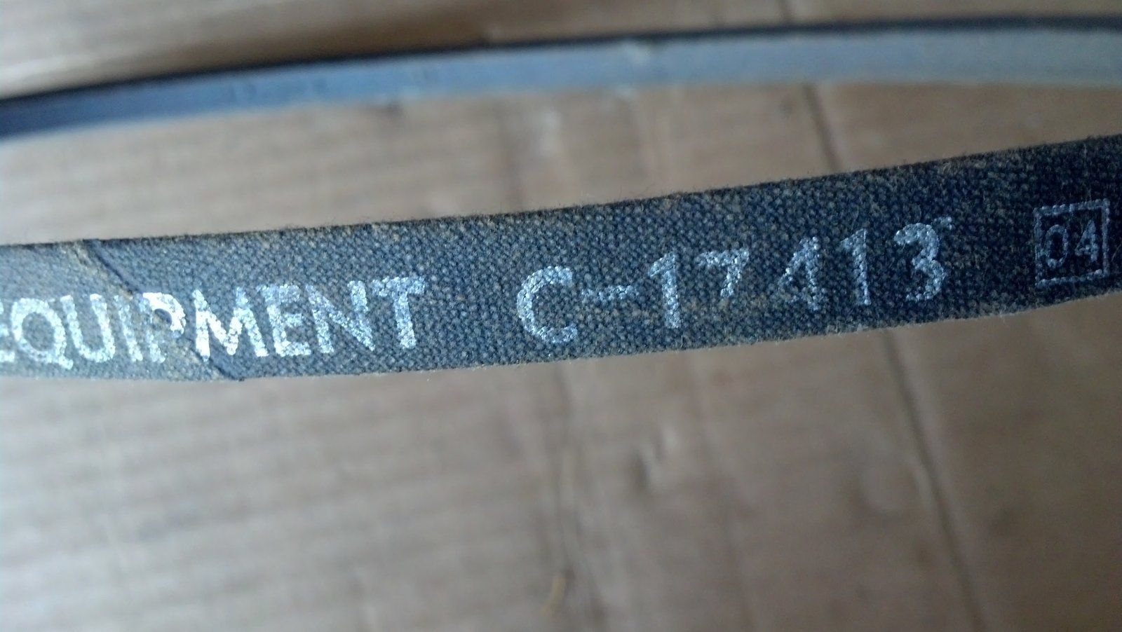C17413 BELT - Ingersoll/Case Tractor Part