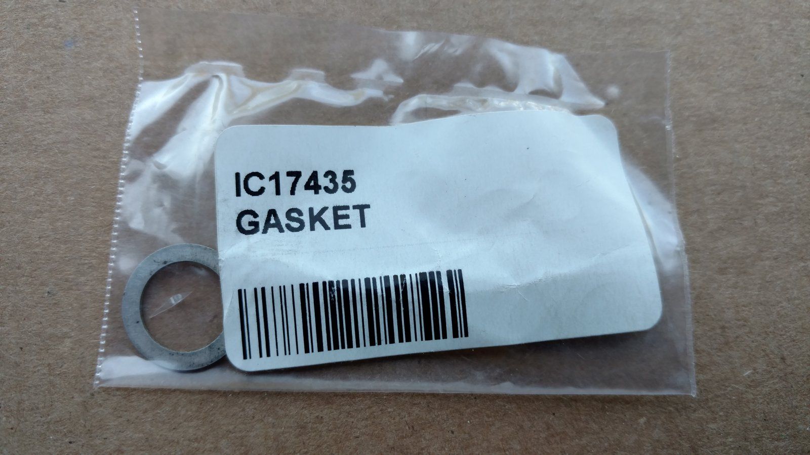 C17435 GASKET - HYD CONTROL VALVE TCV - Ingersoll/Case Tractor Part