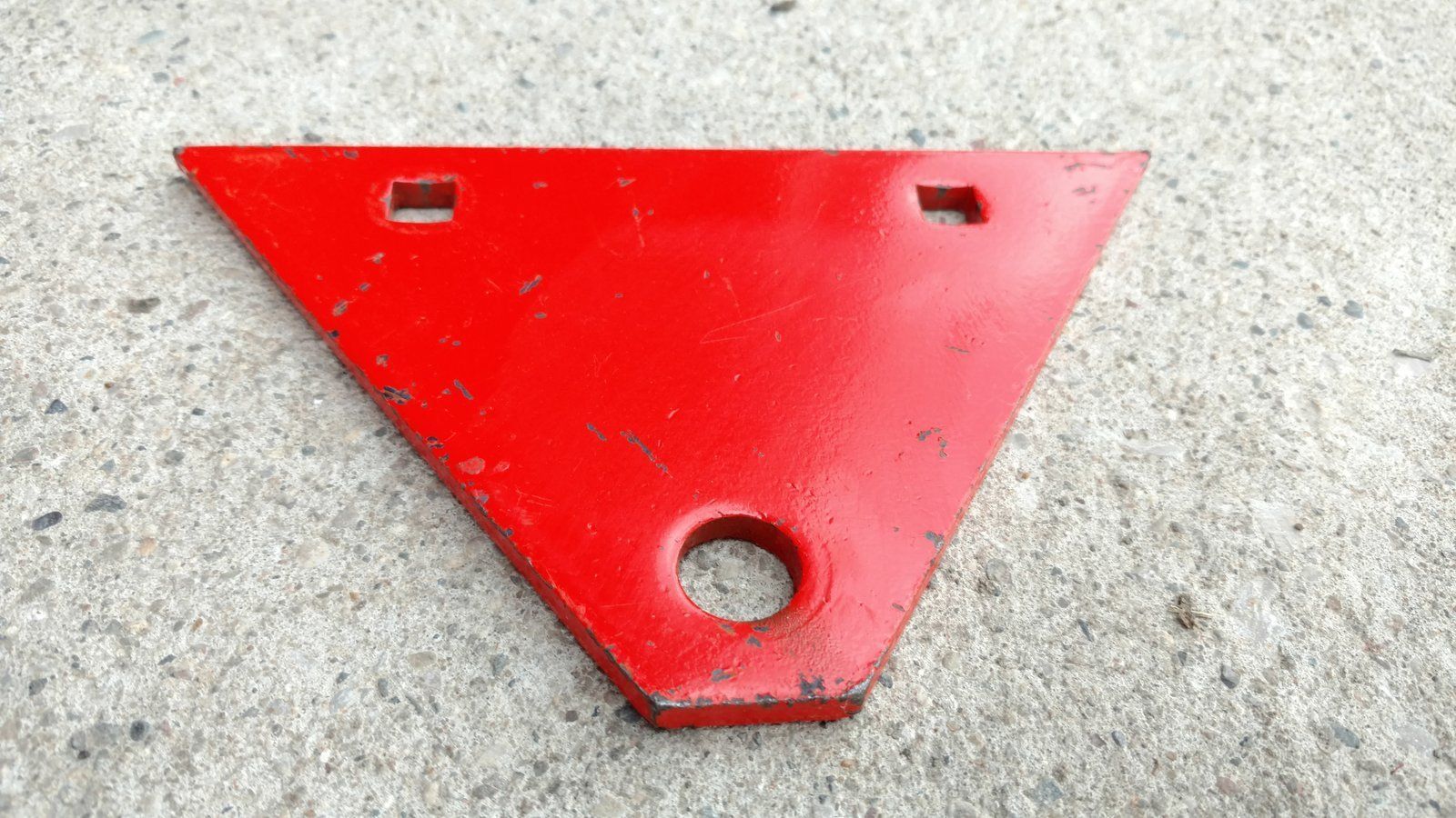 C17636 PLATE - HITCH (S) H13 WEIGHT BOX - Ingersoll/Case Tractor Part