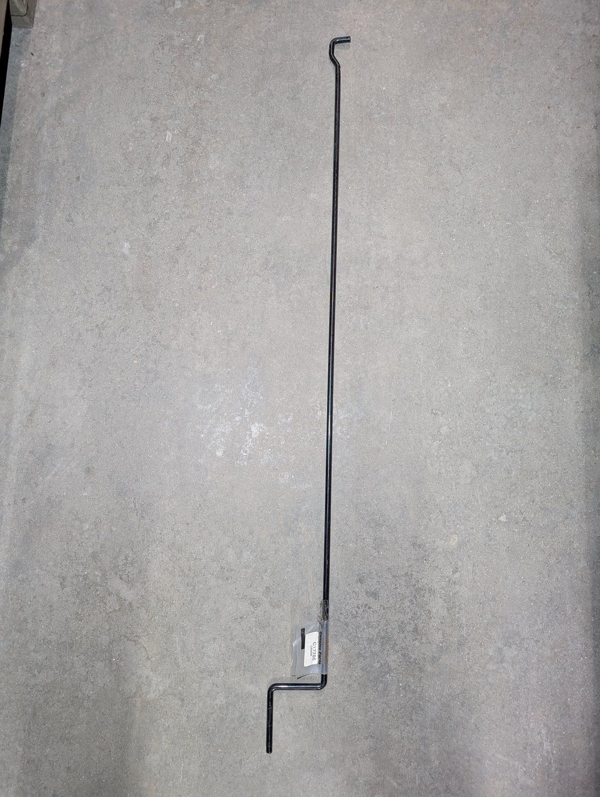 C17786 CRANK CHUTE CONTROL KUBOTA - Ingersoll/Case Tractor Part