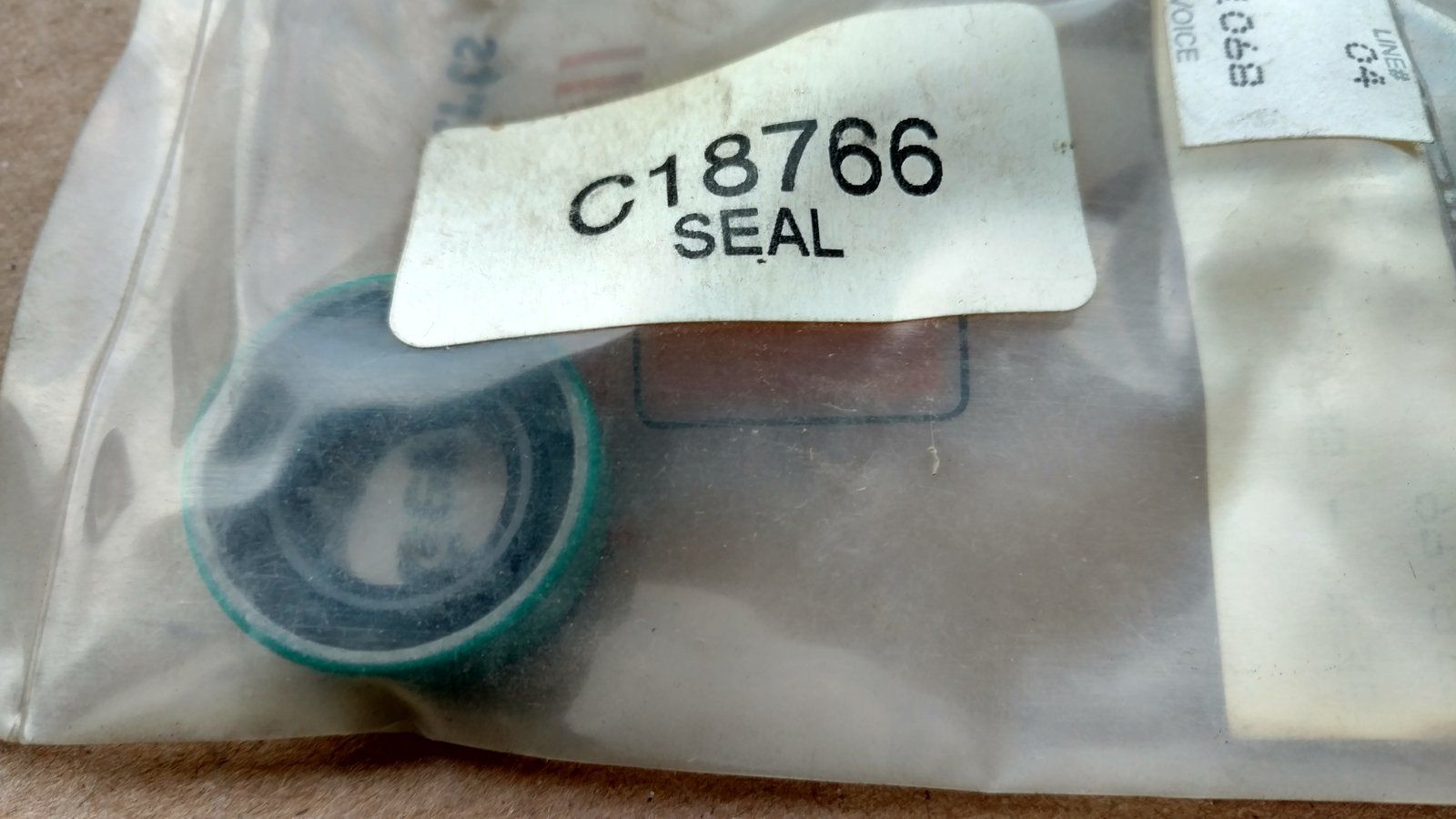 C18766 SEAL - SHAFT (PUMP) - Ingersoll/Case Tractor Part