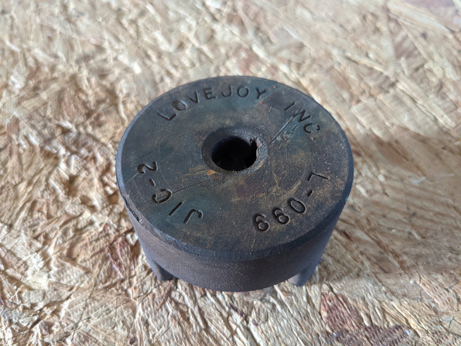 C18916 USED 1/2" PUMP SIDE COUPLER L-099 - Ingersoll/Case Tractor Part