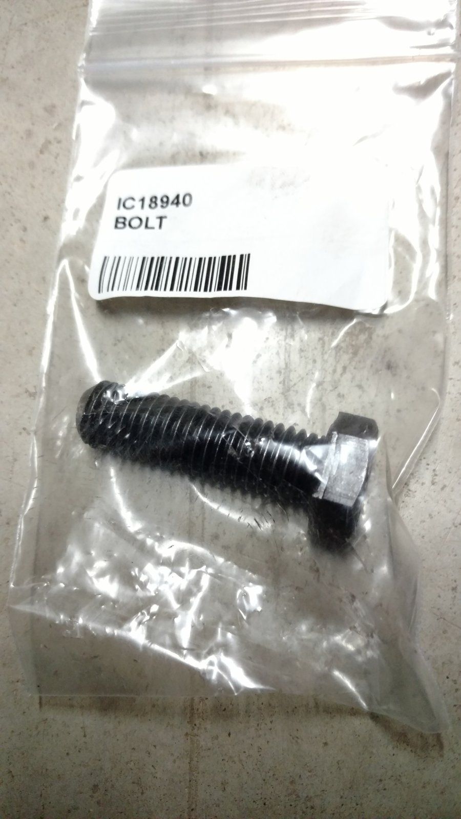 C18940 BOLT 1/2-13 X 1.75 LH - Ingersoll/Case Tractor Part