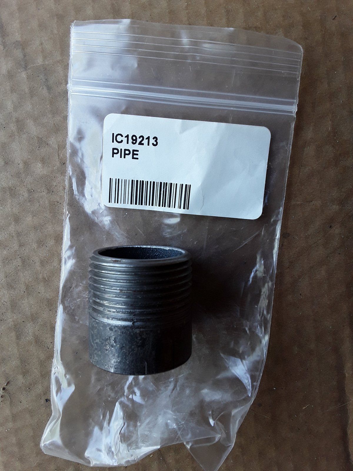 C19213 PIPE - ENGINE EXHAUST KOHLER (221-241) - Ingersoll/Case Tractor Part