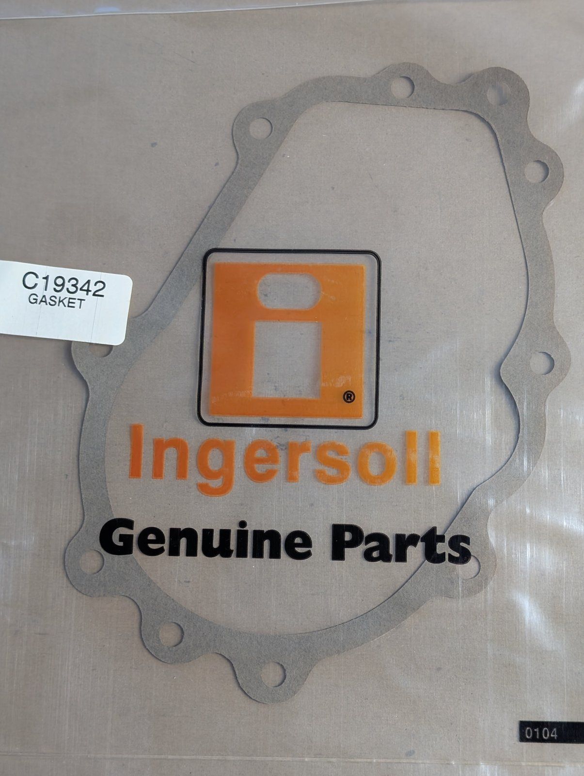 C19342 GASKET - CASE & COVER TECUMSEH 788033 - Ingersoll/Case Tractor Part