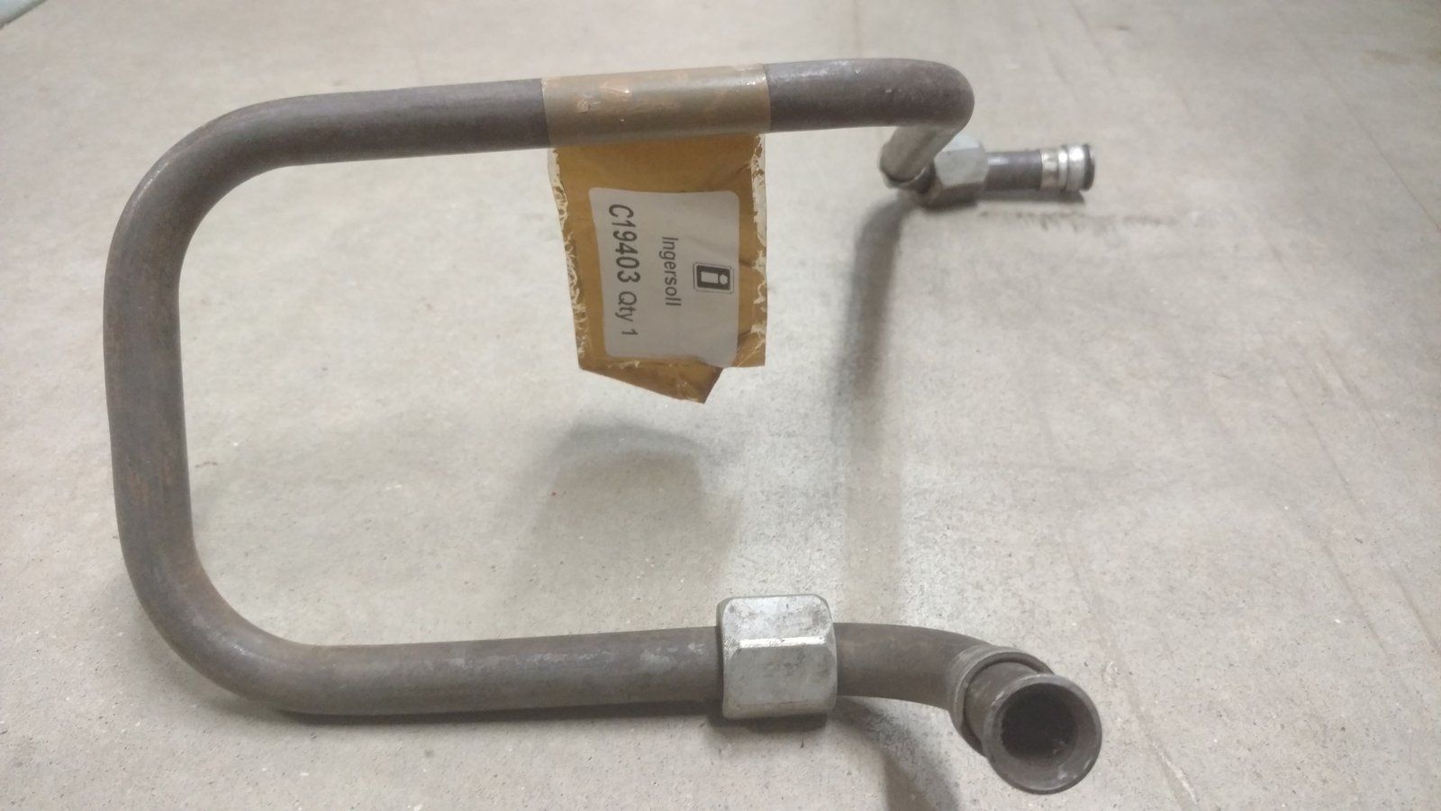 C19403 TUBE-FLOW CONTROL VALVE TO TCV - Ingersoll/Case Tractor Part