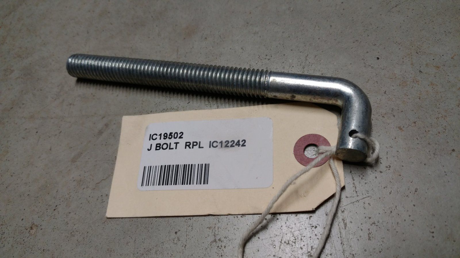 C19502 J BOLT - 1/2-13 x 5.5