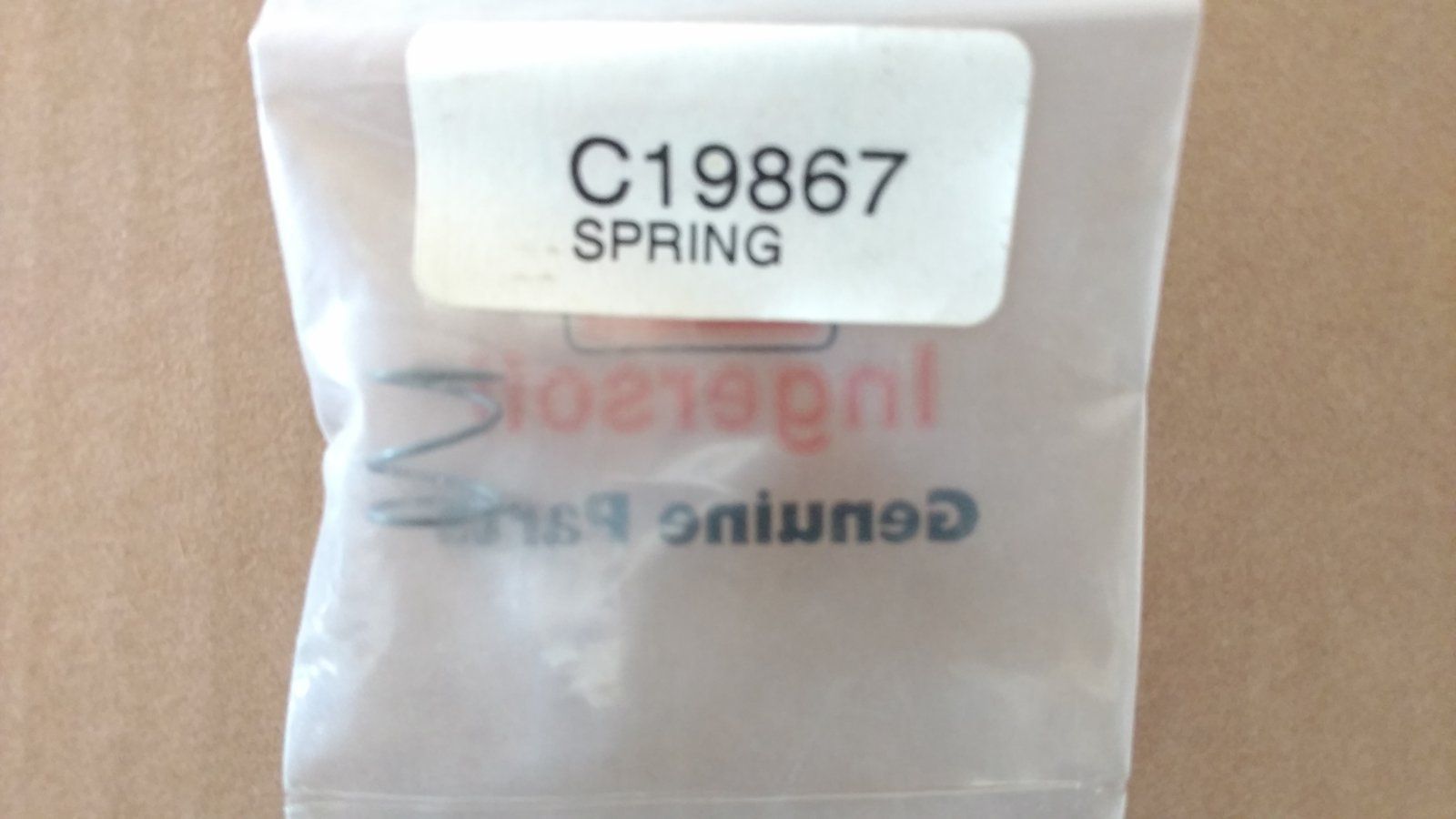 C19867 SPRING - COMPRESSION - Ingersoll/Case Tractor Part