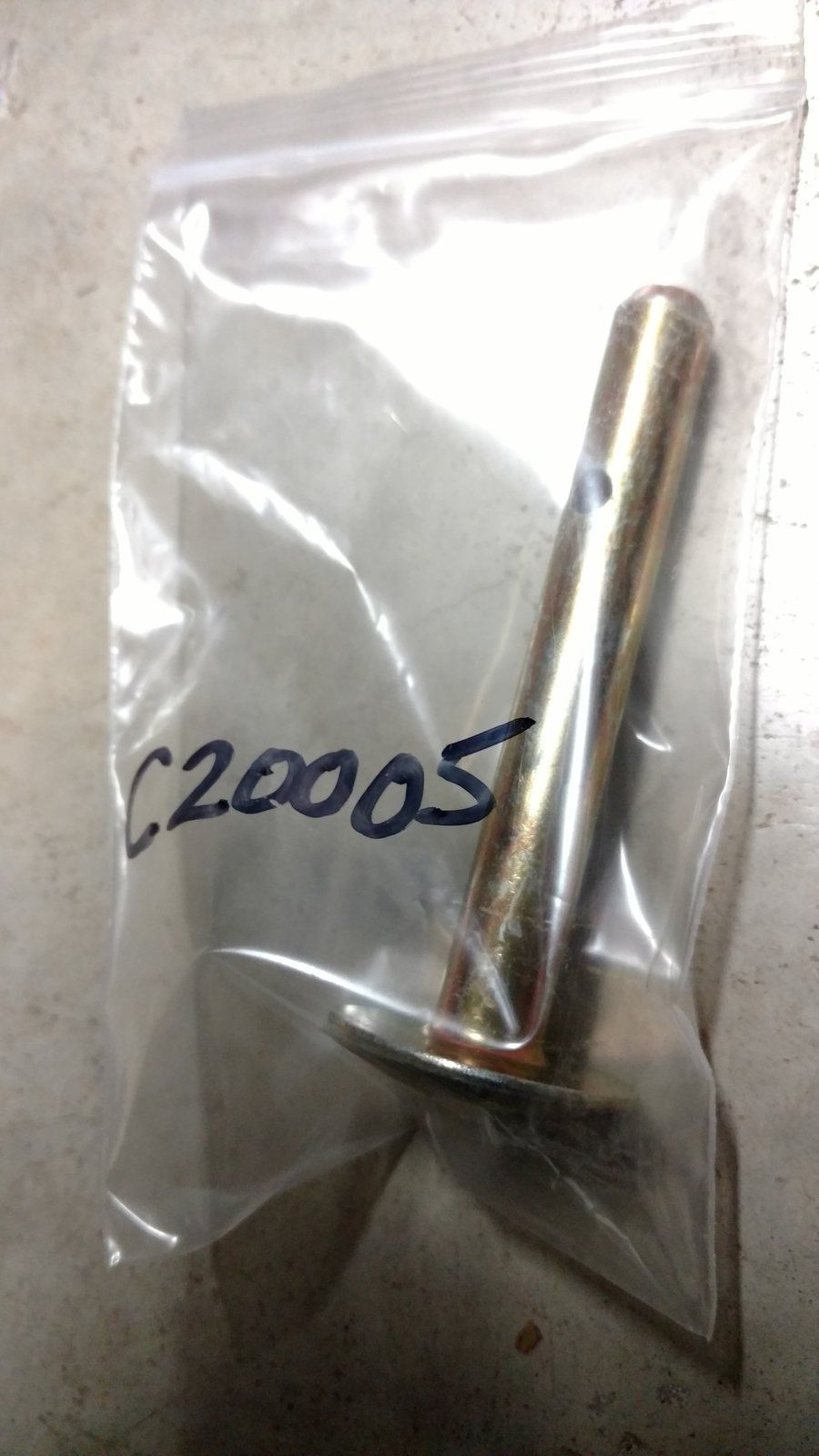C20005 PIN - LOCKING .432x3.12 W/HEAD - Ingersoll/Case Tractor Part