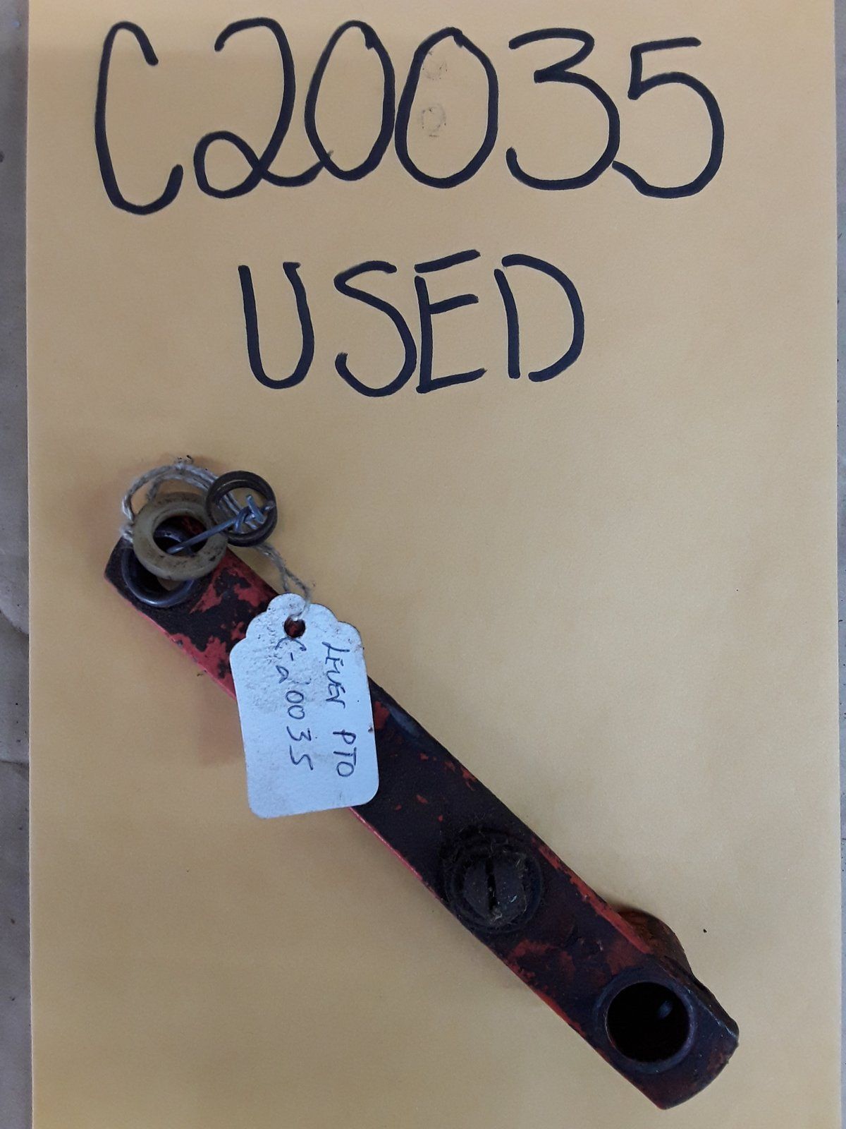 C20035 USED PTO LEVER - Ingersoll/Case Tractor Part