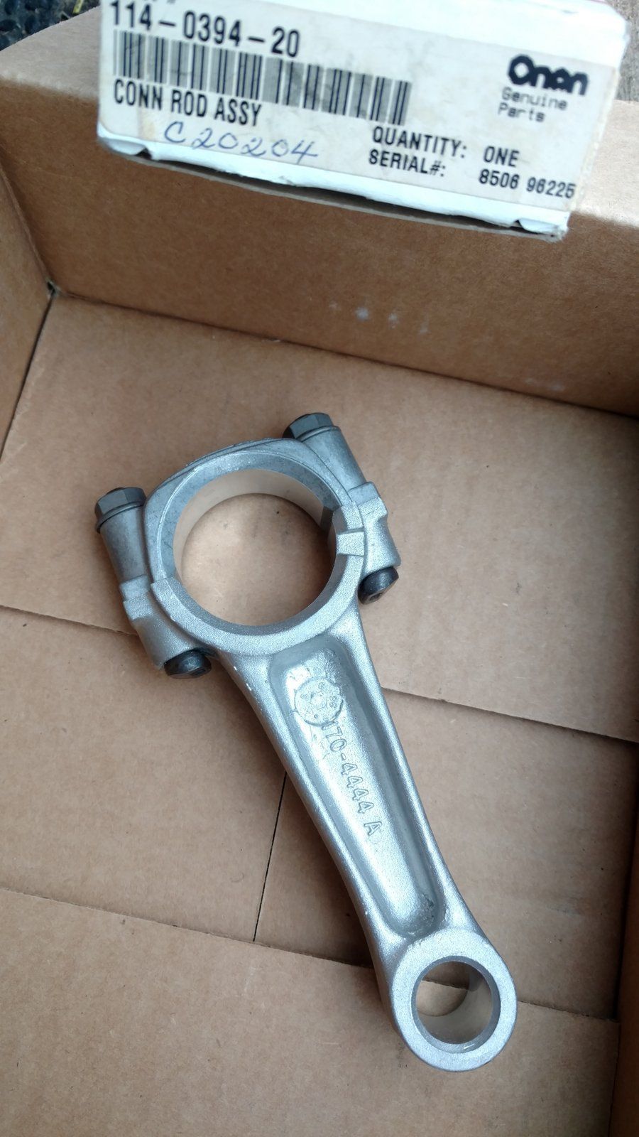 C20204 ROD .020 - ONAN 114-0394-20 - Ingersoll/Case Tractor Part