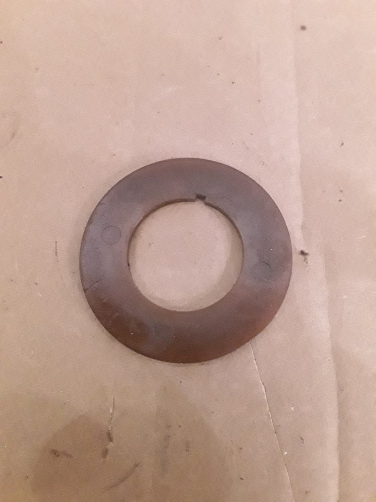 C20219 USED ONAN RETAINING WASHER 104-0043 - Ingersoll/Case Tractor Part