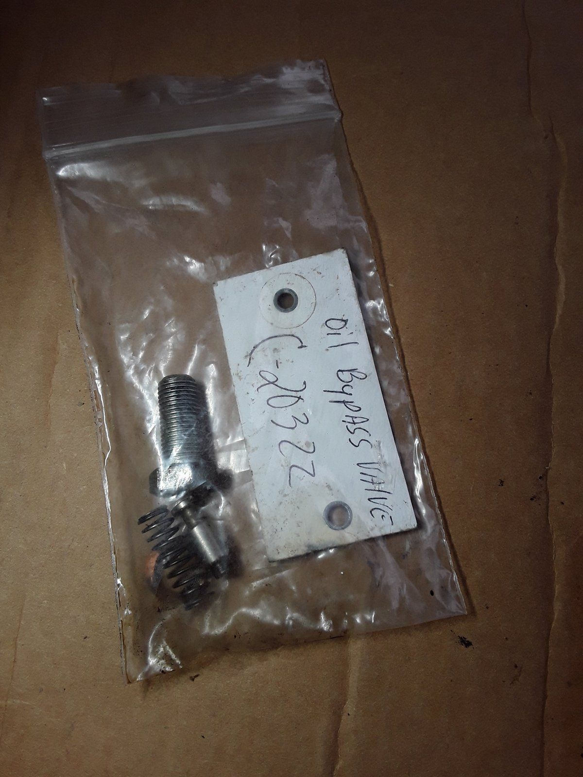 C20322 USED ONAN 120-0398 VALVE PLUNGER - Ingersoll/Case Tractor Part