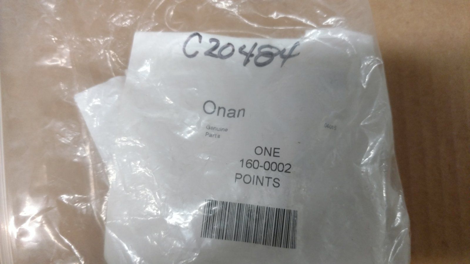 C20484 POINT SET ONAN 160-0002 CCKA - Ingersoll/Case Tractor Part