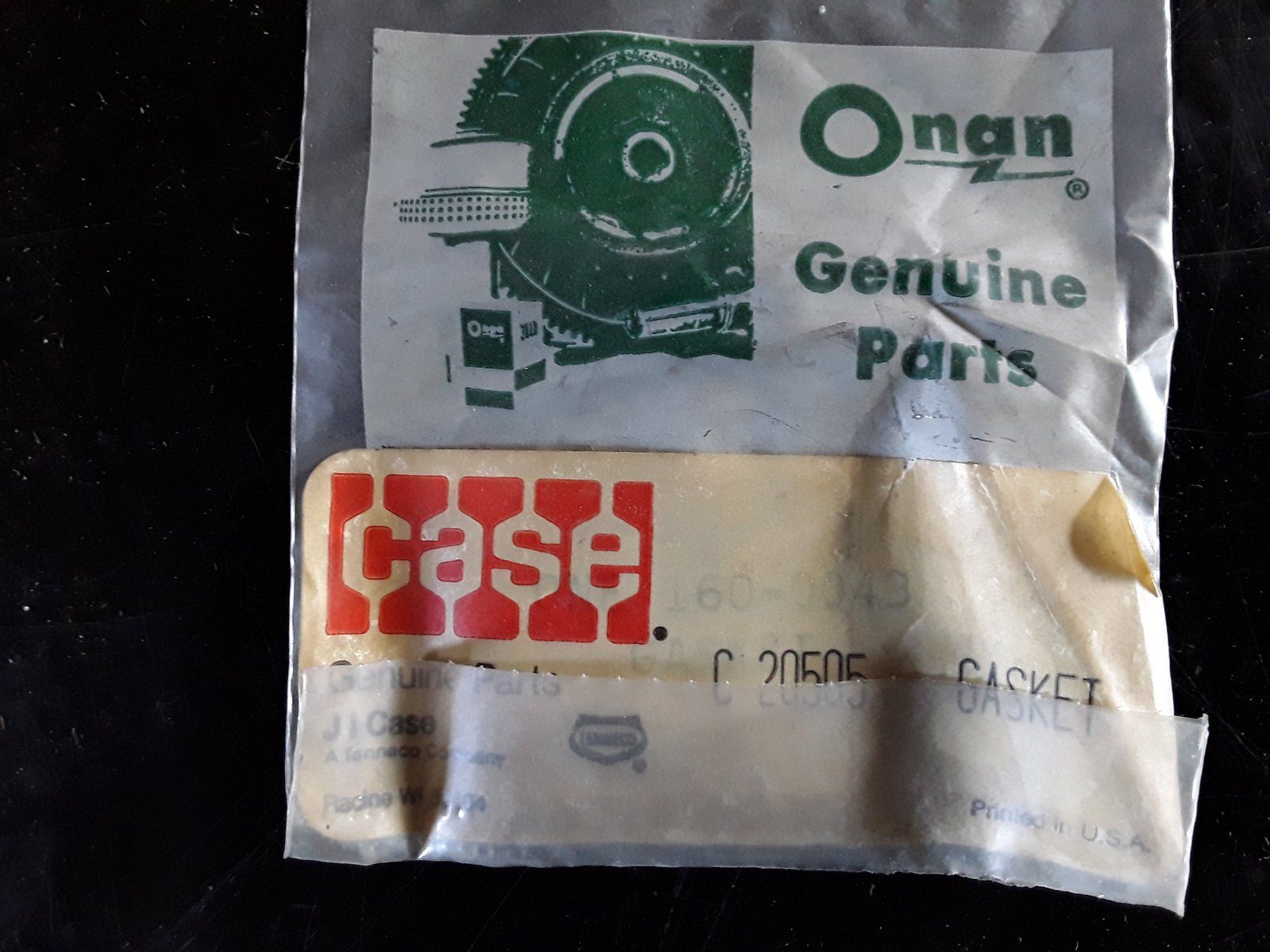 C20505 ONAN 160A43 GASKET C20345 160-1368 - Ingersoll/Case Tractor Part