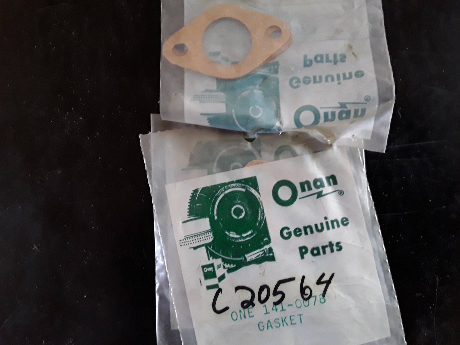 C20564 ONAN 141-0078 GASKET - OIL FILL TUBE MTG. - Ingersoll/Case Tractor Part