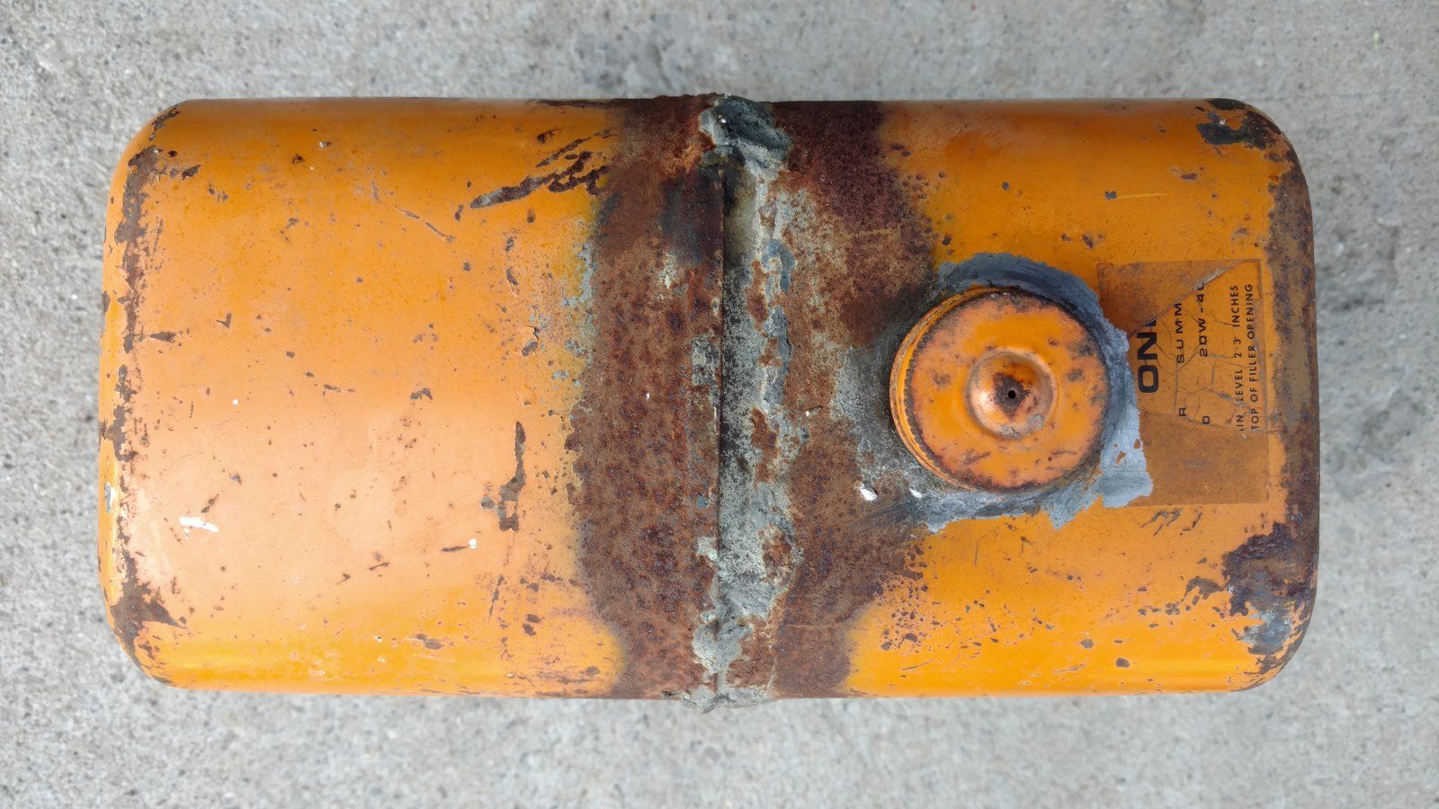 C21553 USED TANK - OIL - Ingersoll/Case Tractor Part