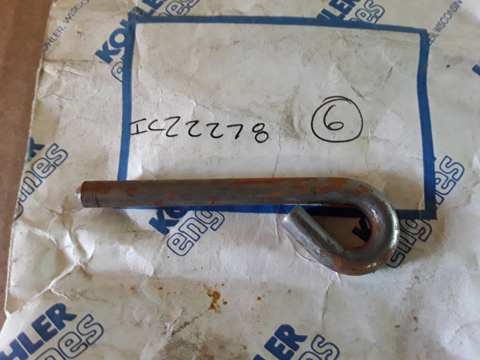 C22278 USE C25965 PIN-RETAINING - Ingersoll/Case Tractor Part
