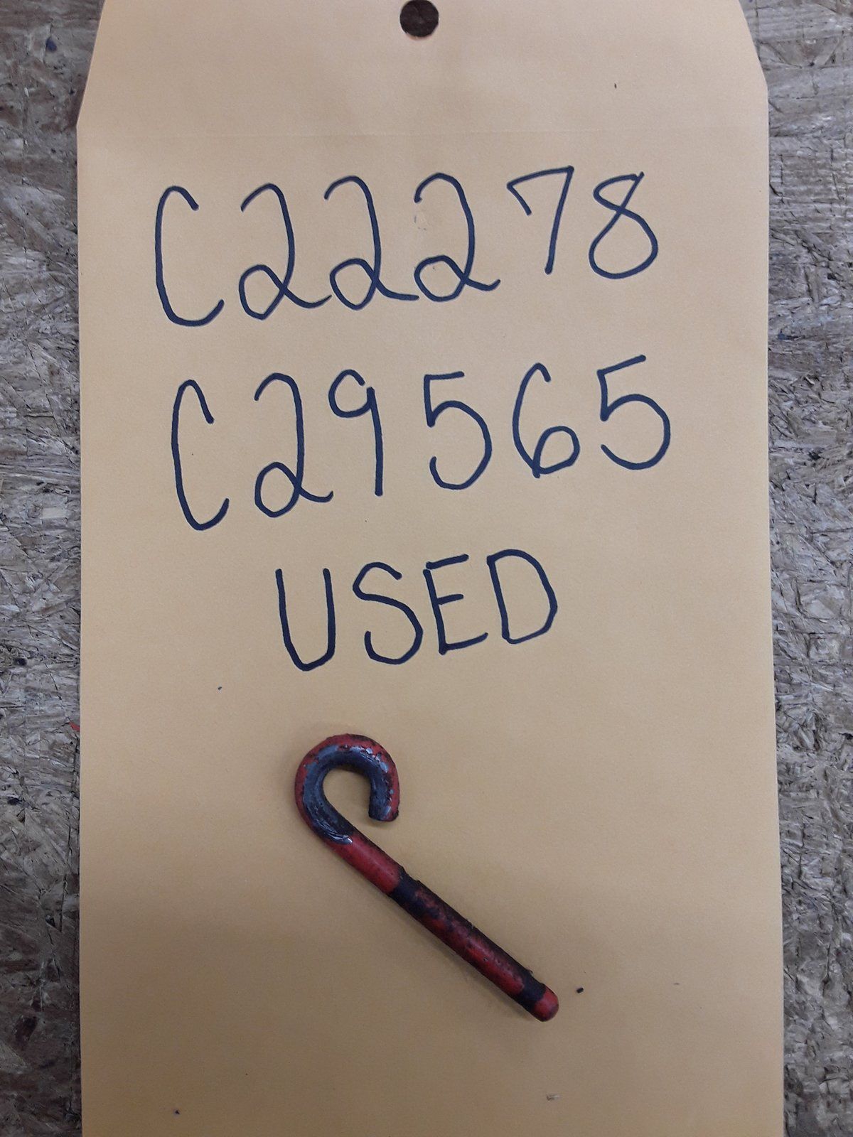 C22278 USED PIN-RETAINING C25965 - Ingersoll/Case Tractor Part