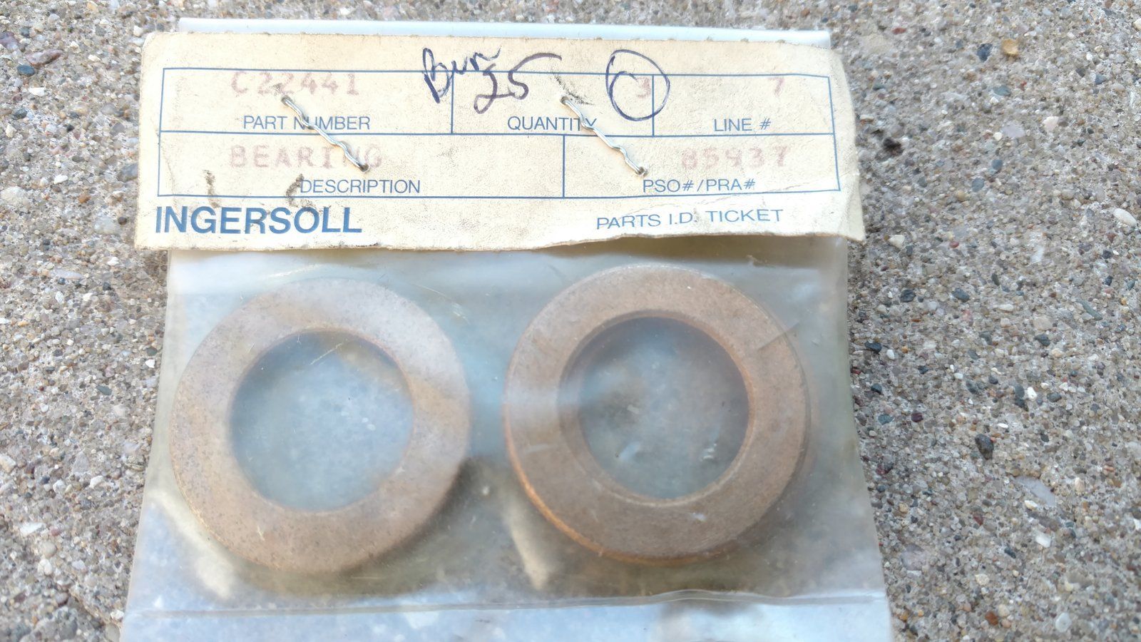 C22441 BEARING - Ingersoll/Case Tractor Part
